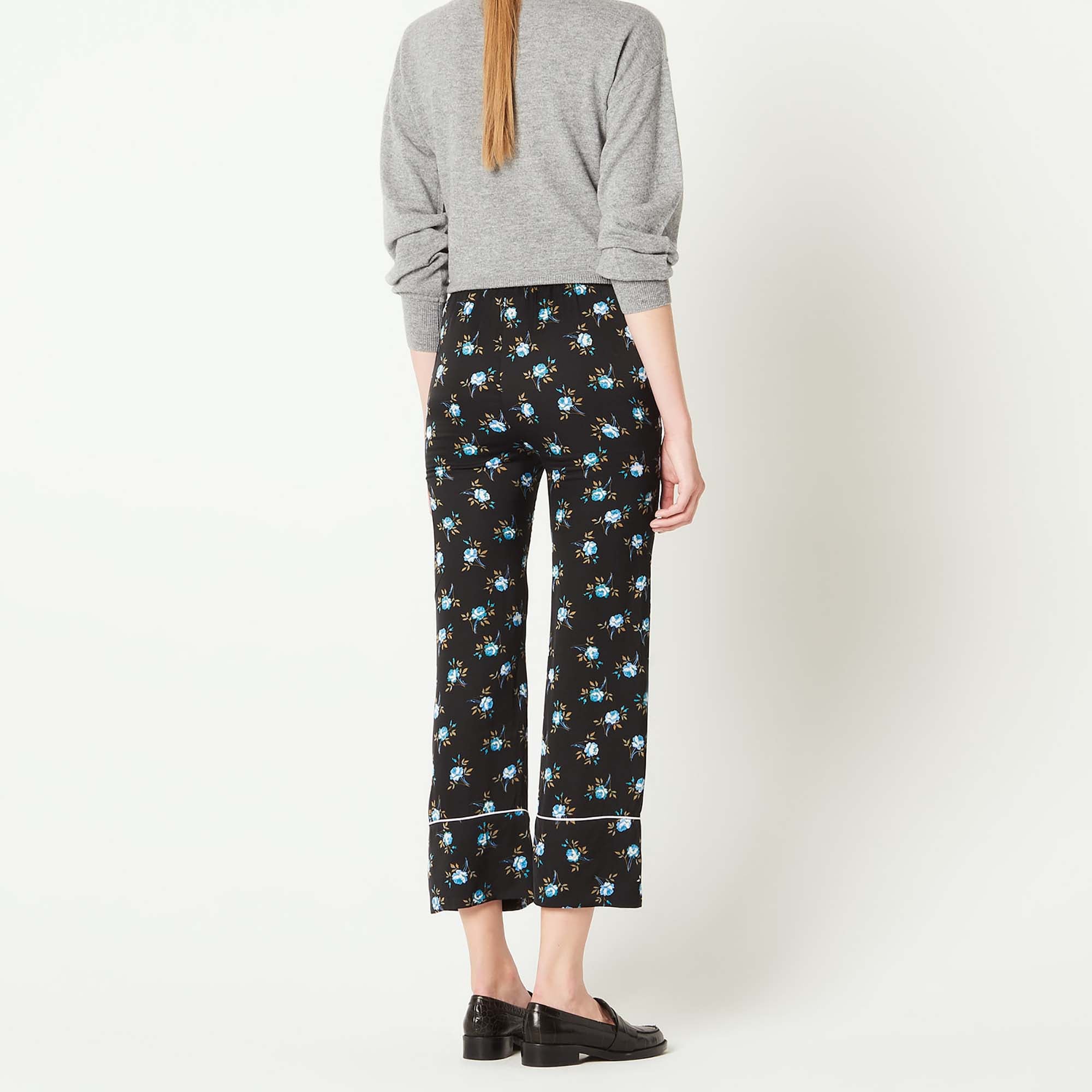Pantalon large imprimé Sandro seconde main