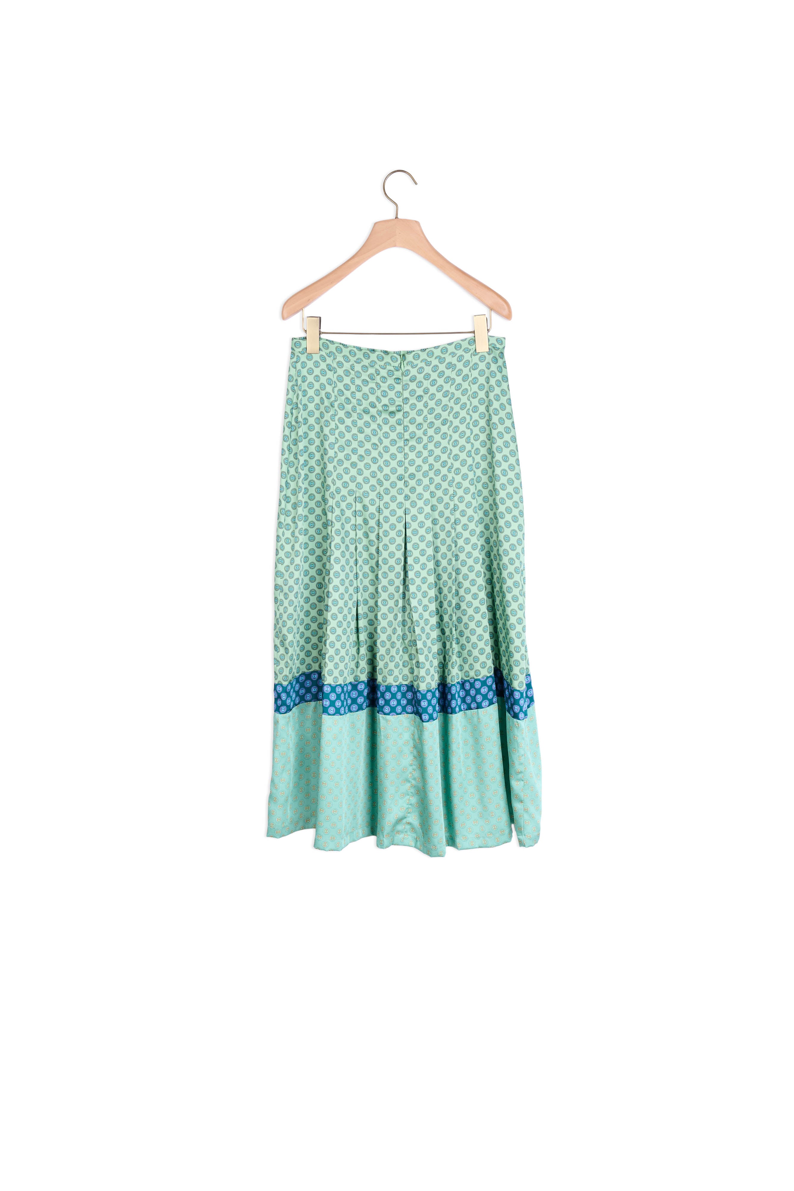 Jupe longue en mix d'imprimés Sandro seconde main