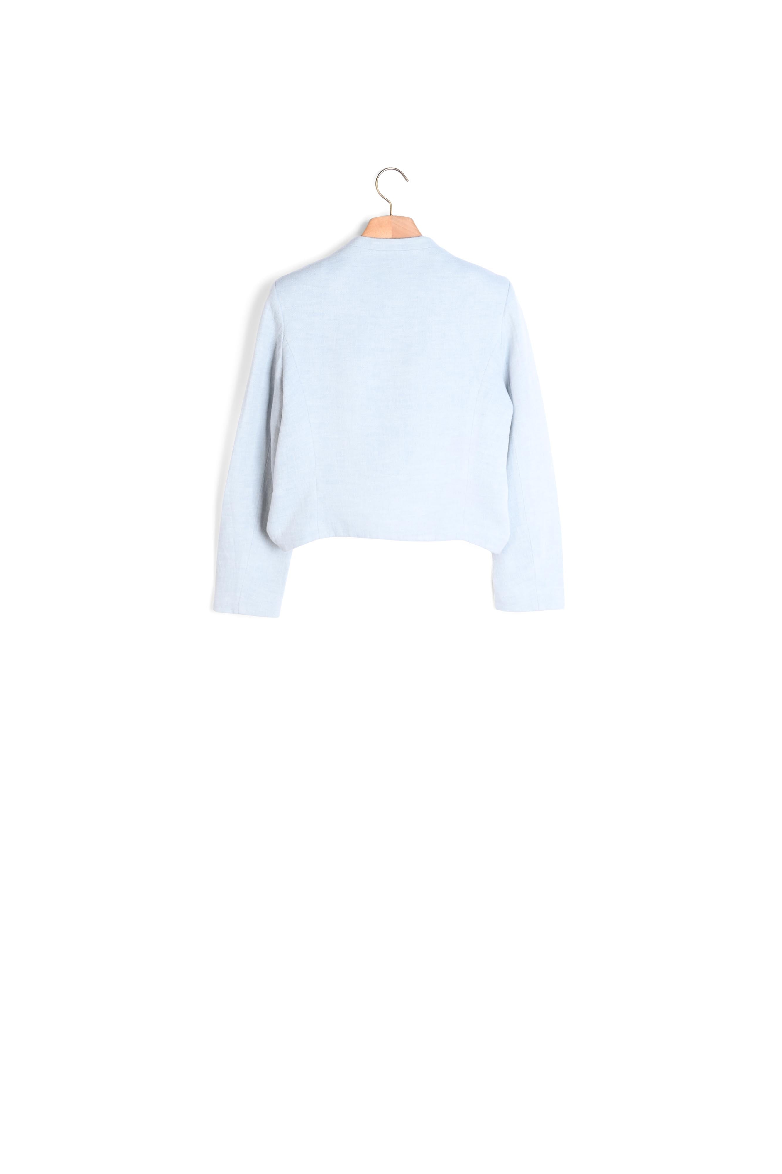 Veste Bleu ciel Sandro seconde main