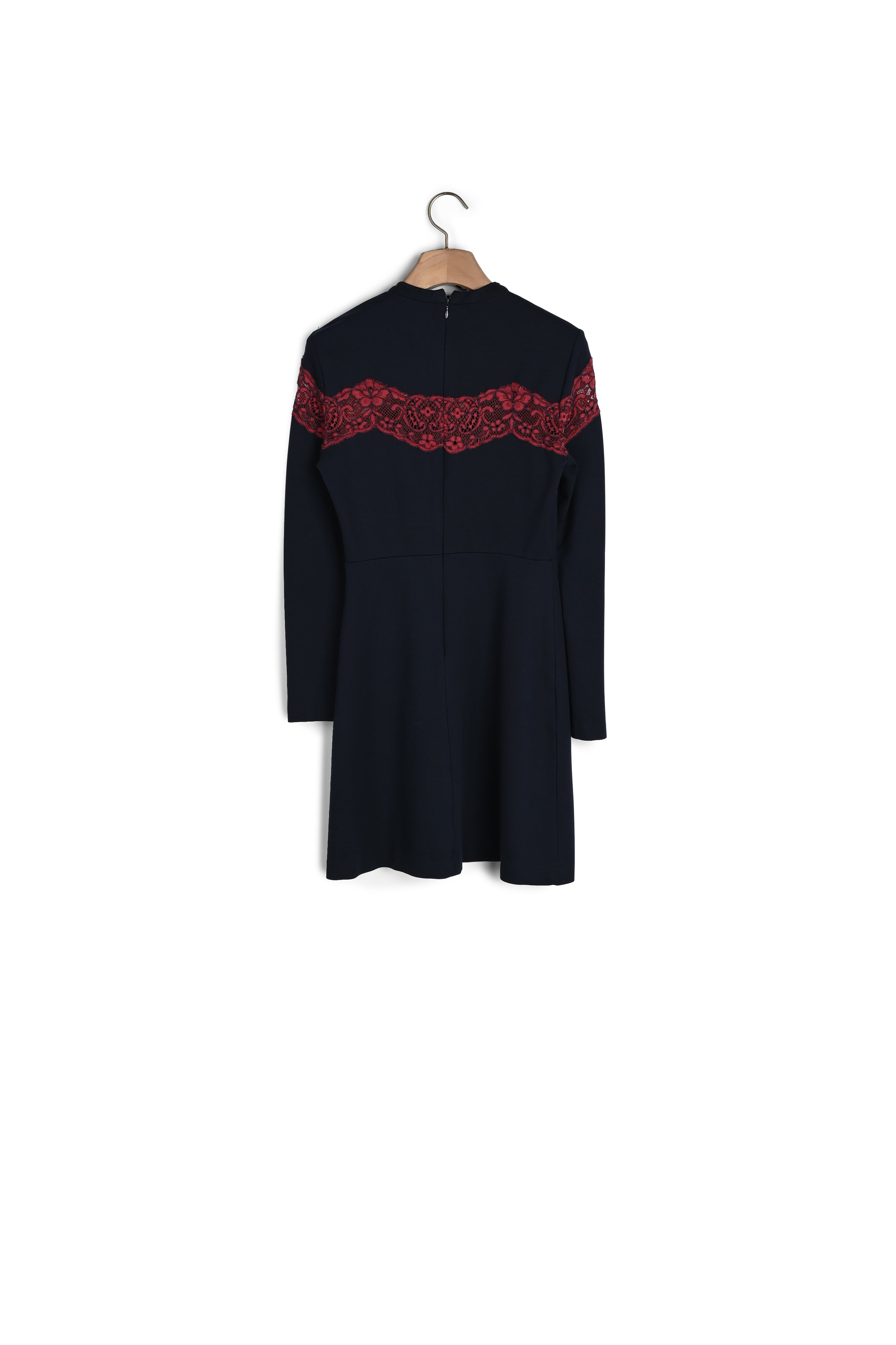 Robe avec insert de dentelle colorée Sandro seconde main