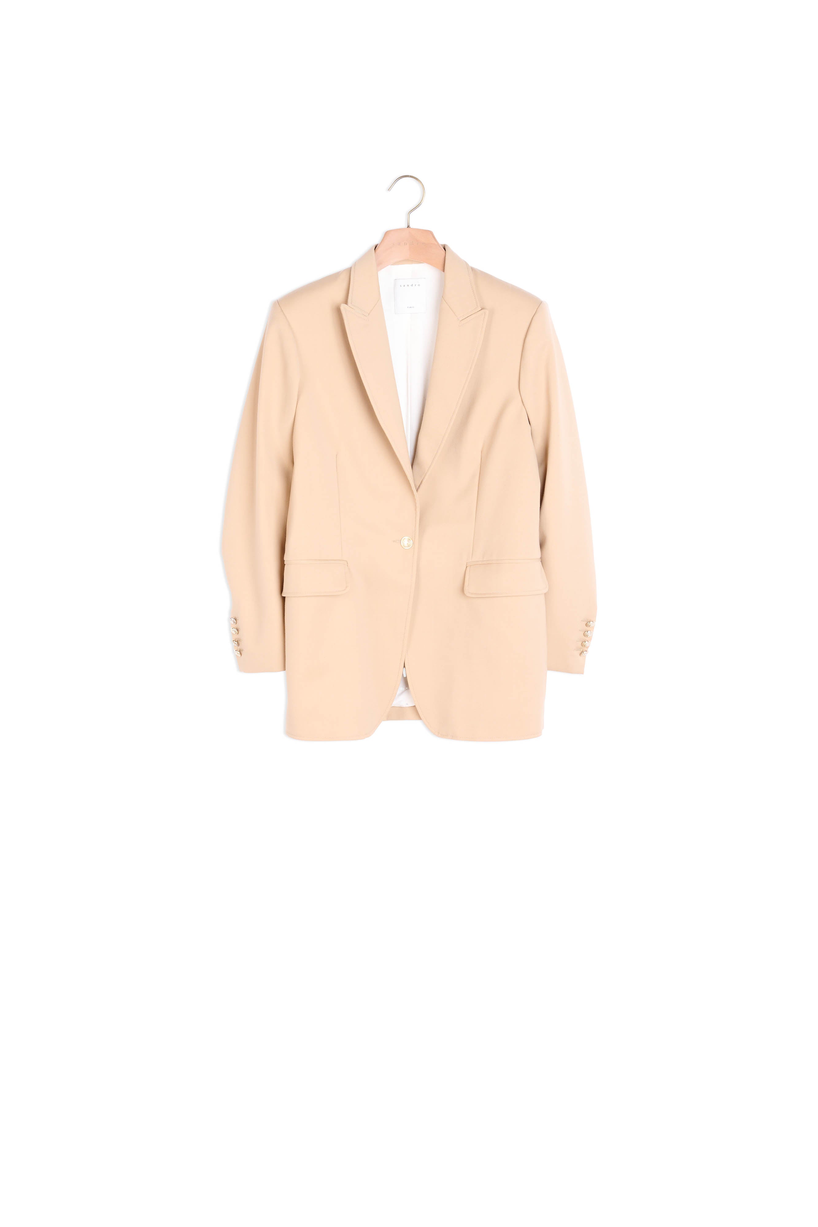 Veste de tailleur à pinces Sandro seconde main
