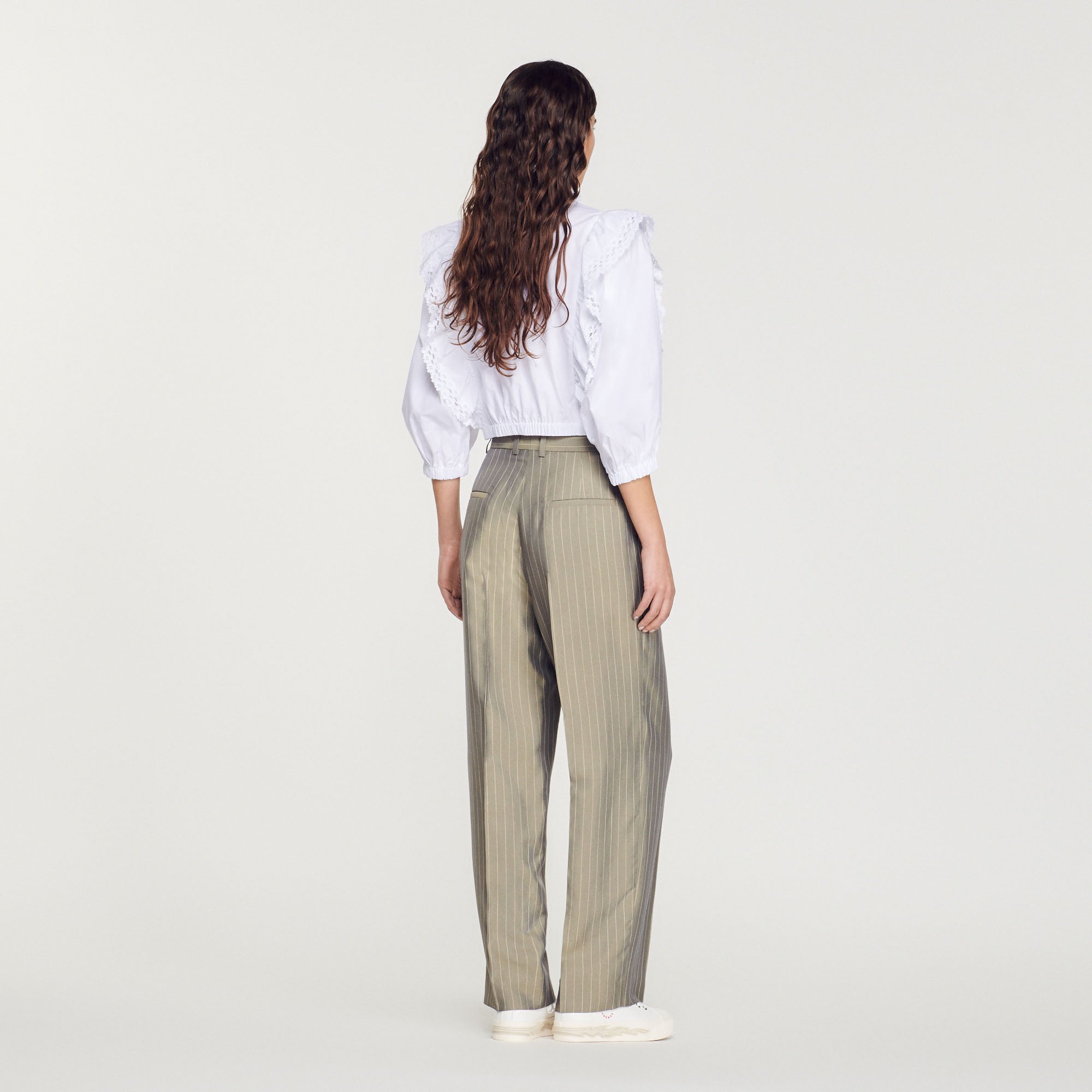 Pantalon de tailleur Sandro seconde main