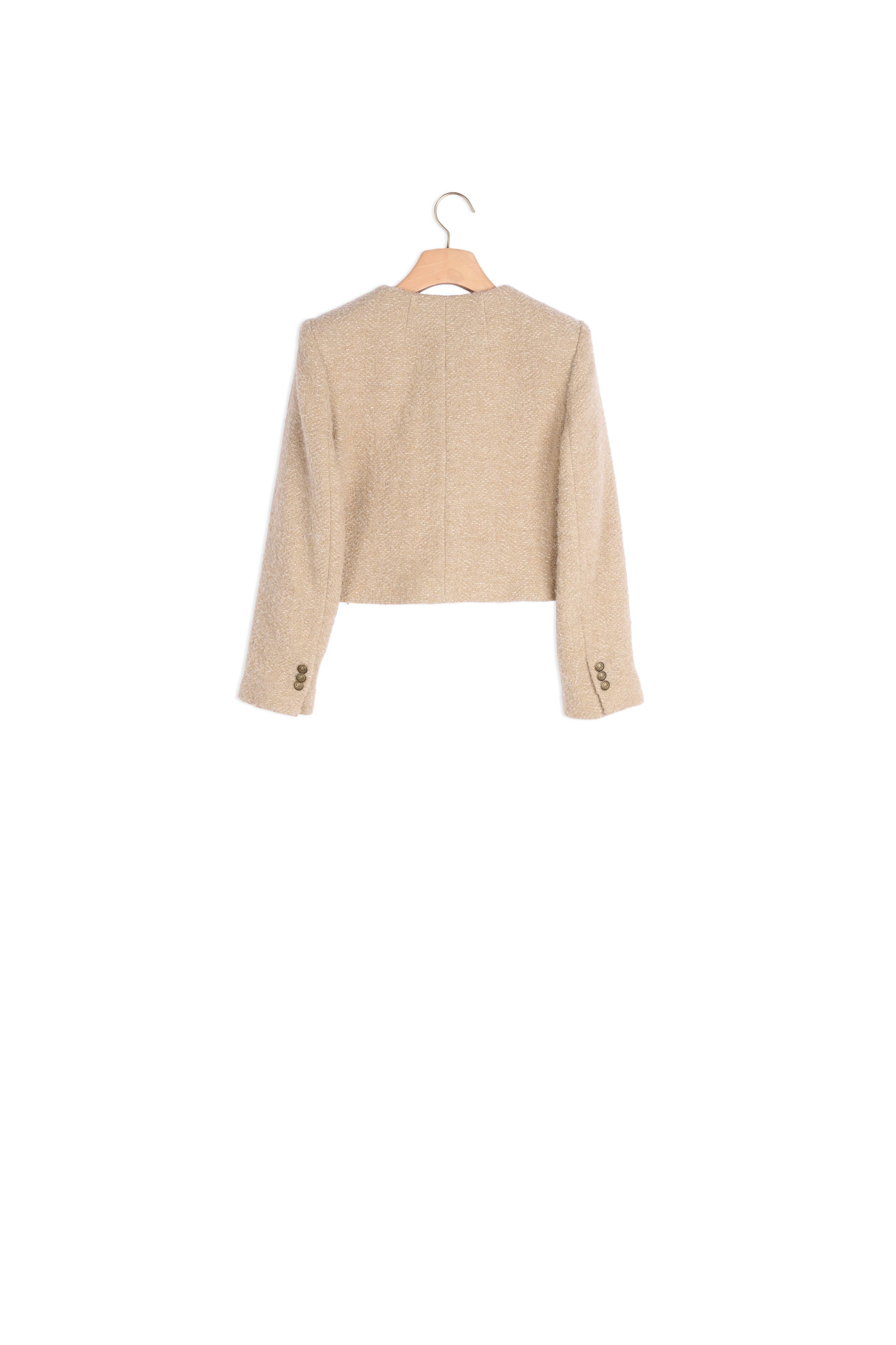 Veste en tweed Sandro seconde main