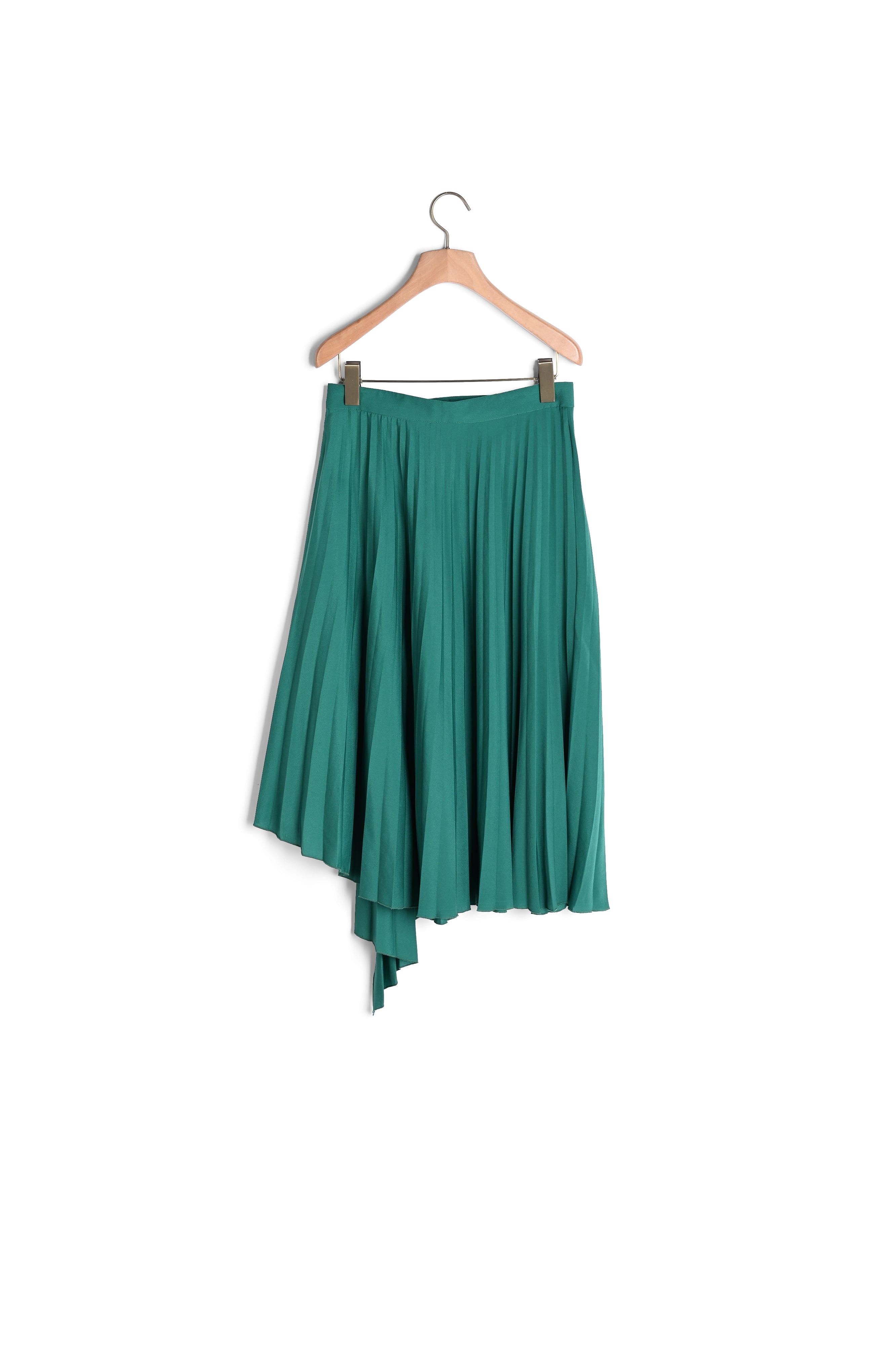 Jupe portefeuille asymétrique plissée Sandro seconde main