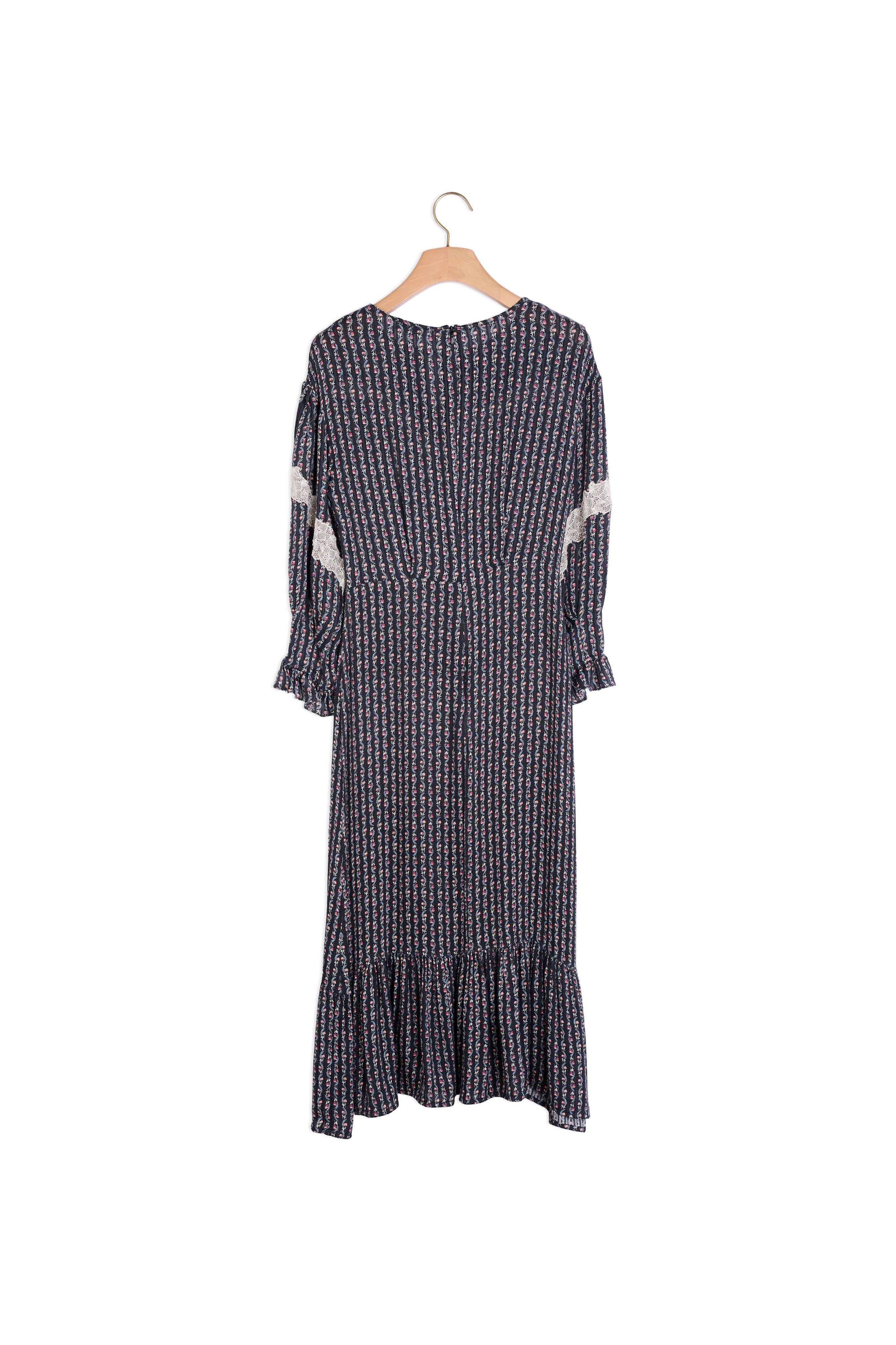 Robe longue imprimée bohème Sandro seconde main