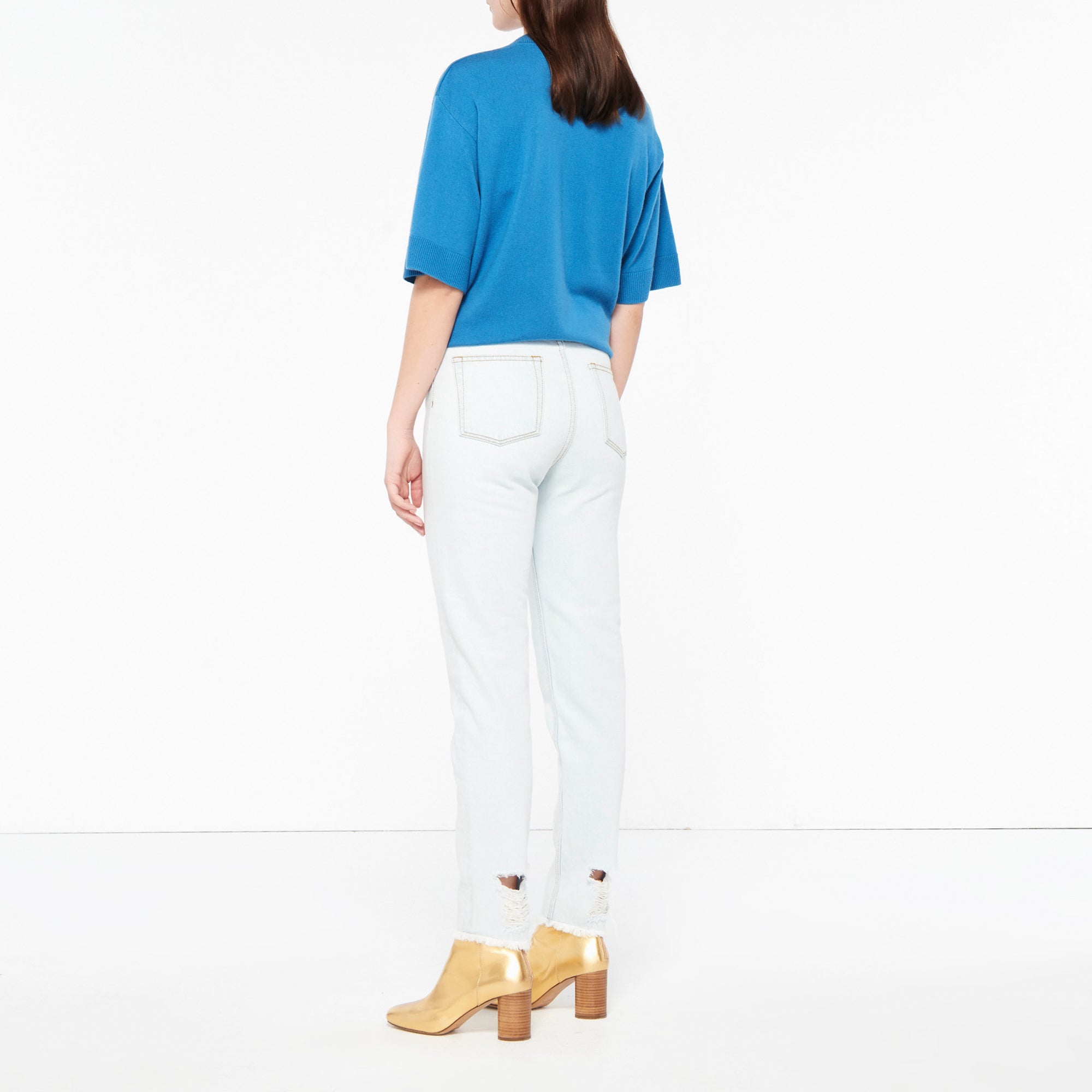 Jean coupe droite et taille haute Sandro seconde main