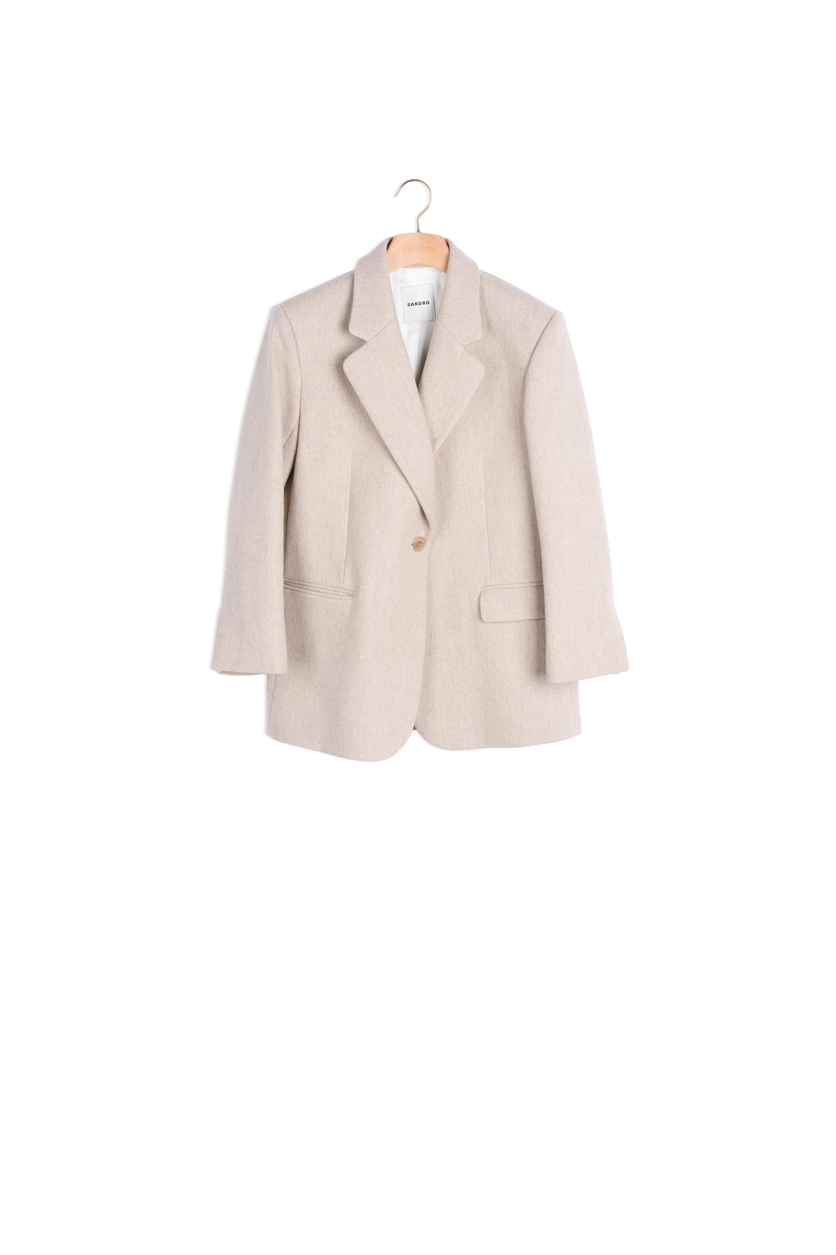 Veste de tailleur oversized Sandro seconde main
