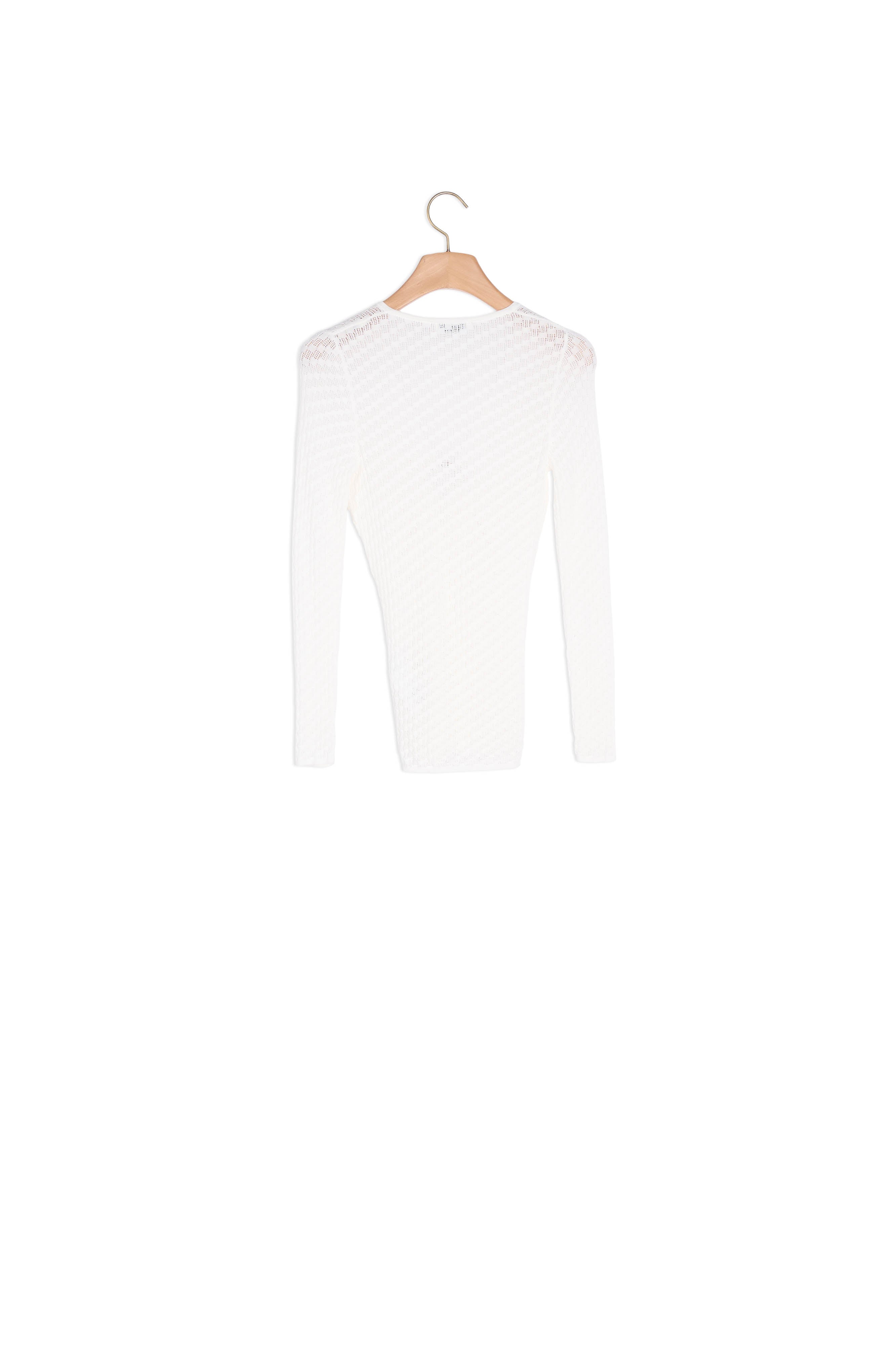 Pull en Maille pointelle détail anneaux Sandro seconde main