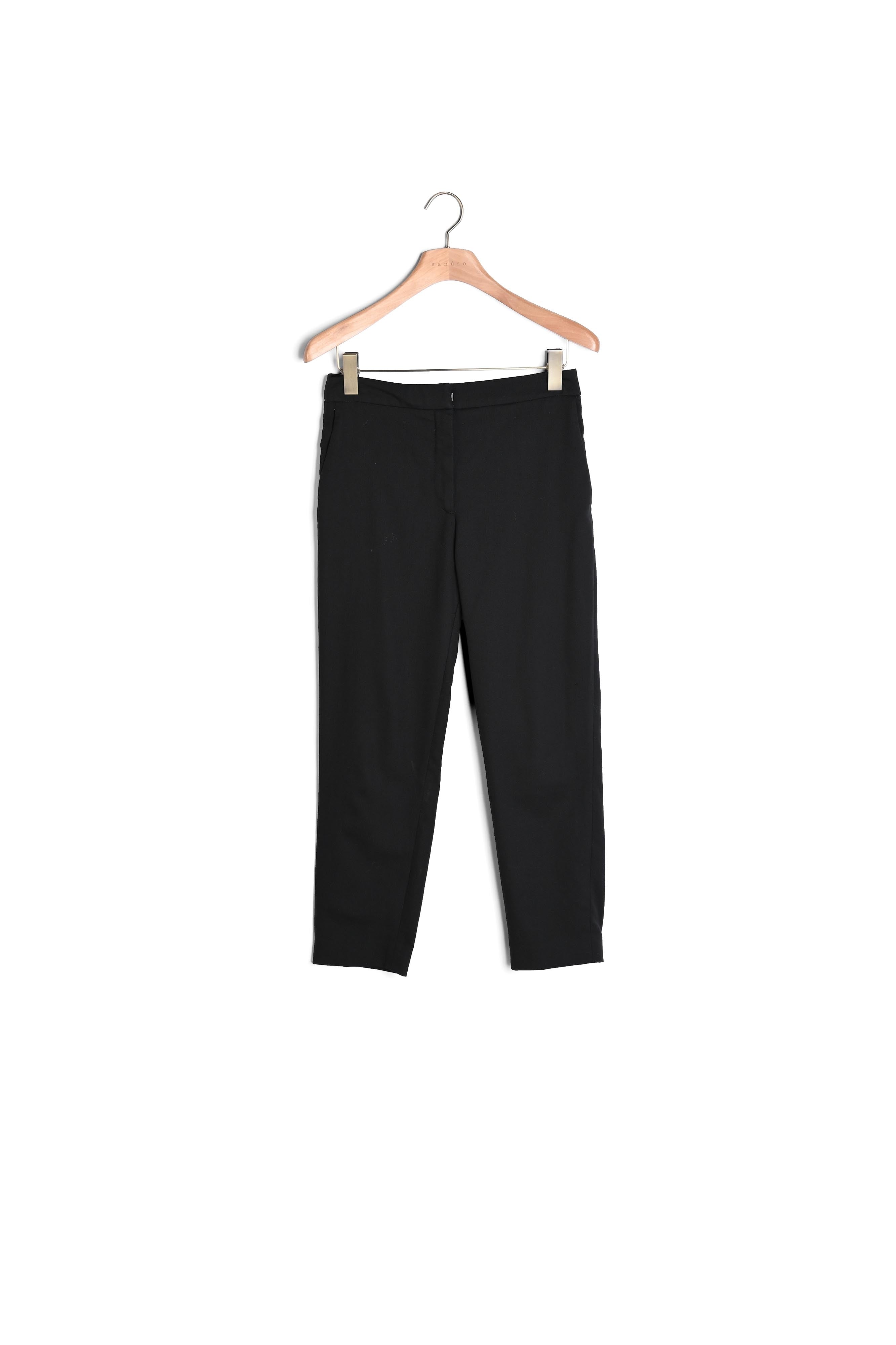 Pantalon Noir Sandro seconde main