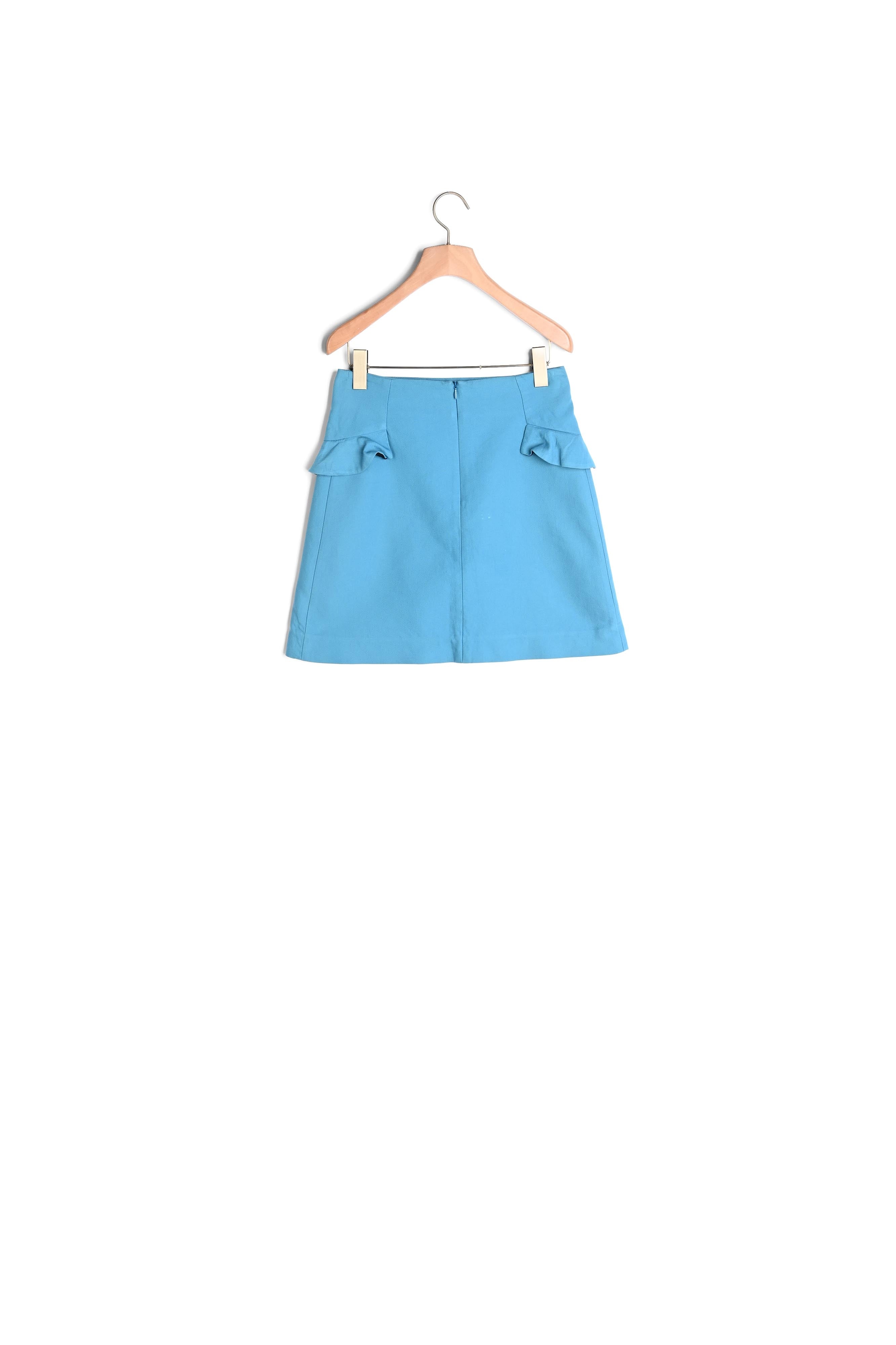 Jupe courte avec volant sur les côtés Sandro seconde main