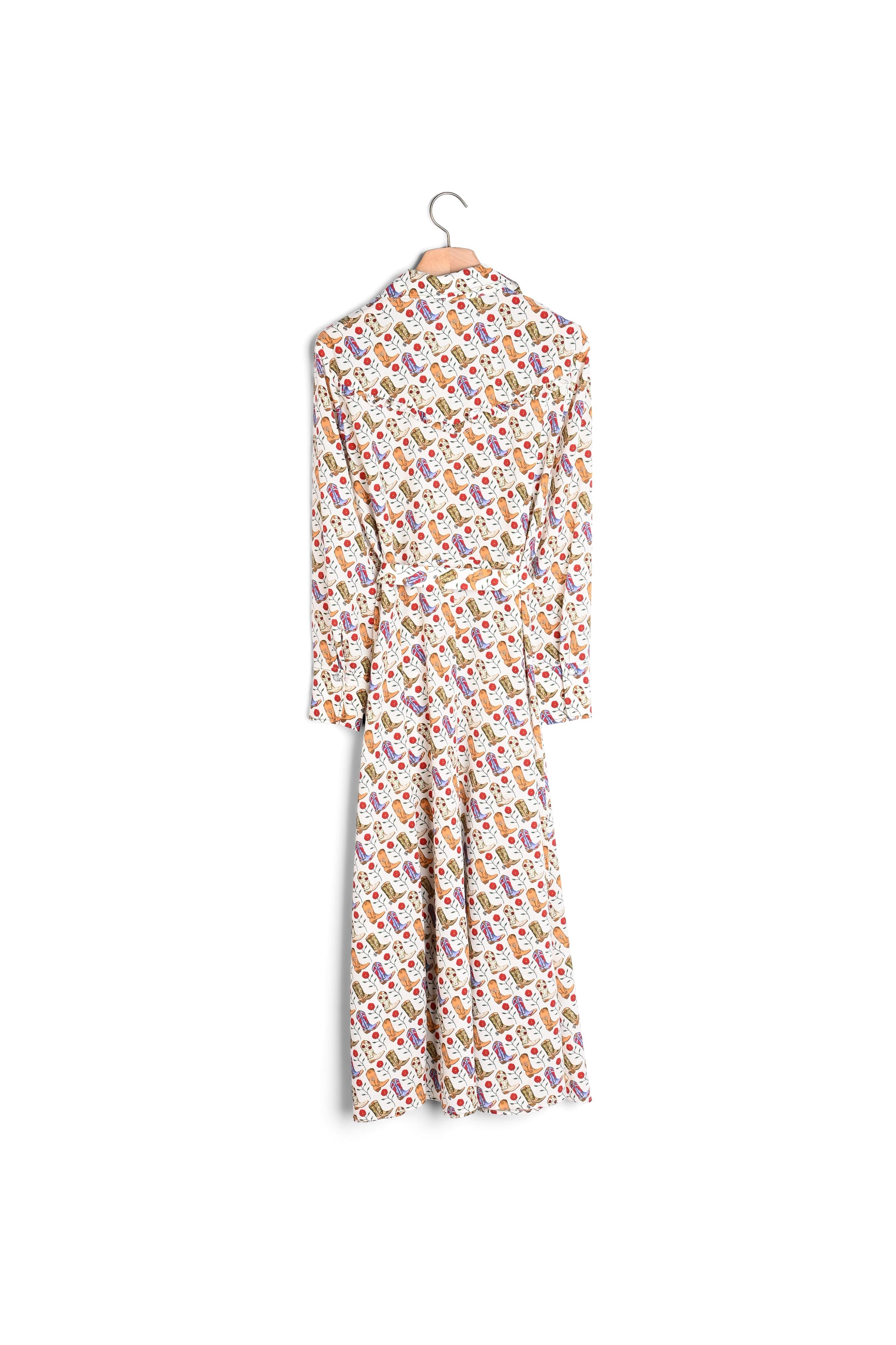 Robe Chemise imprimée santiag Sandro seconde main