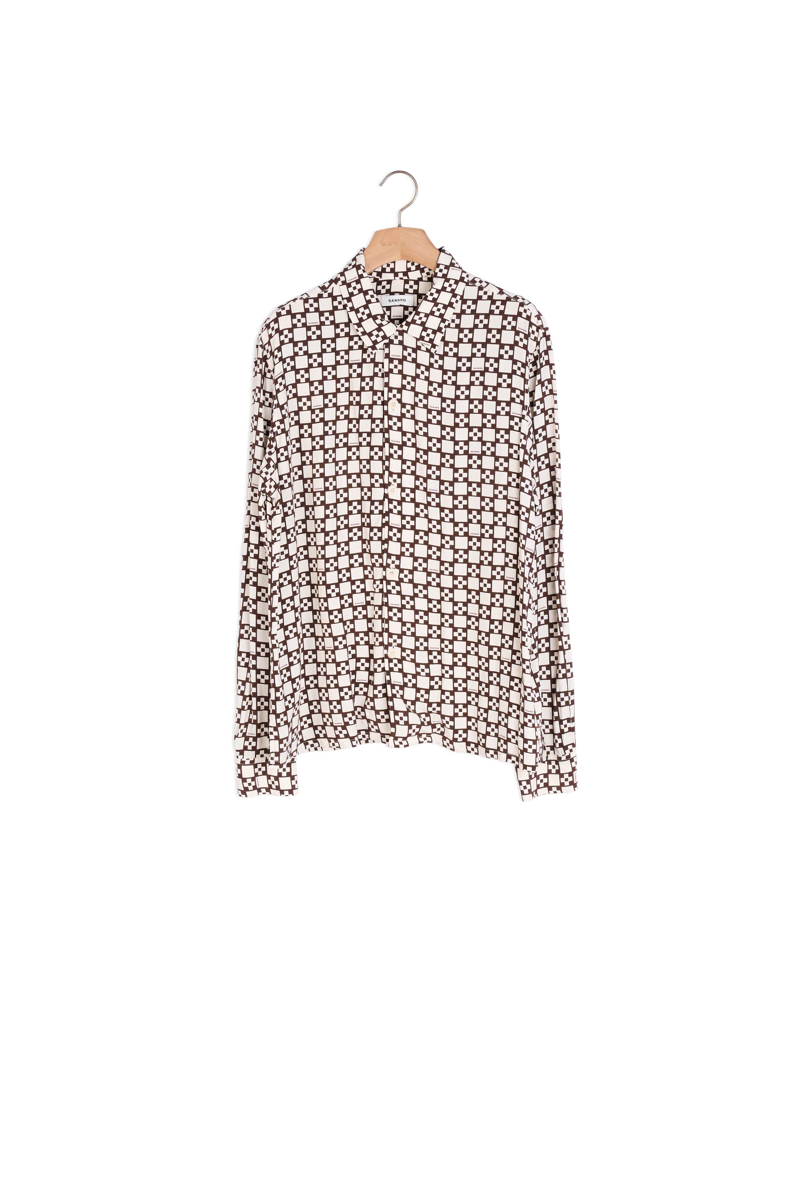 Chemise imprimée Sandro seconde main