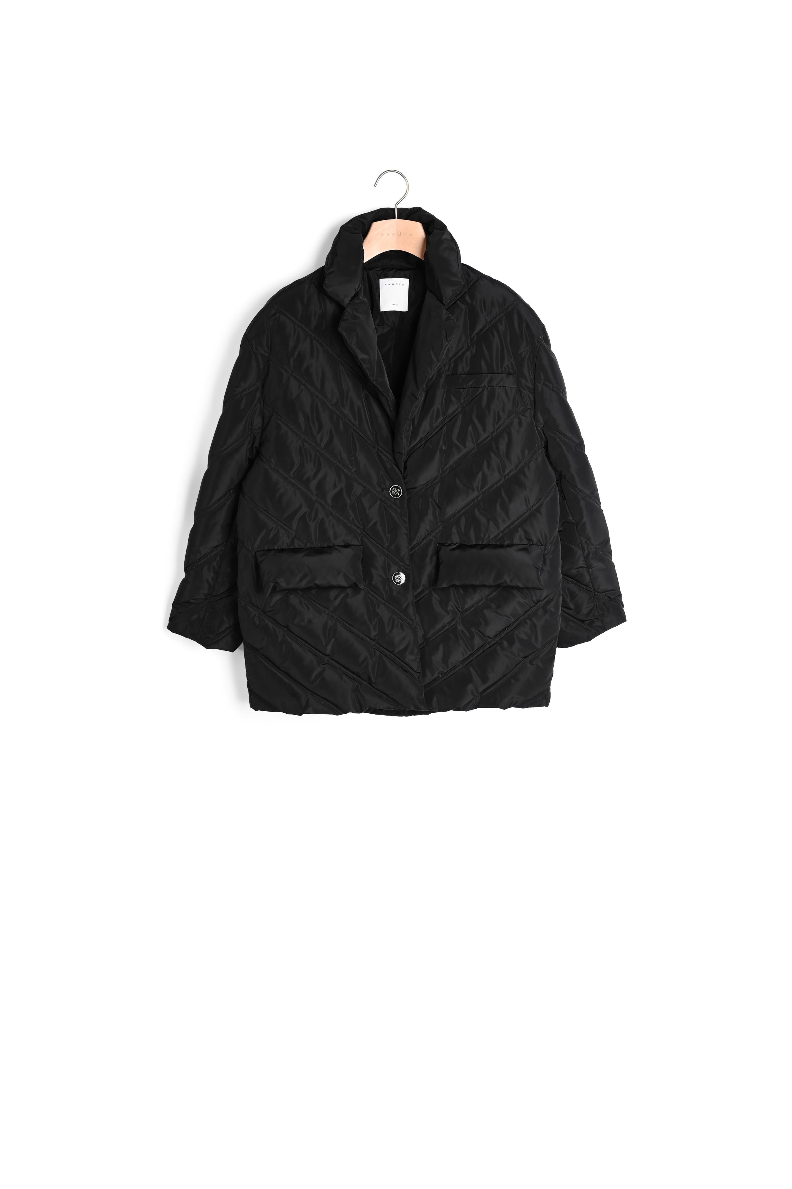 Manteau rembourré et avec matelassage Sandro seconde main