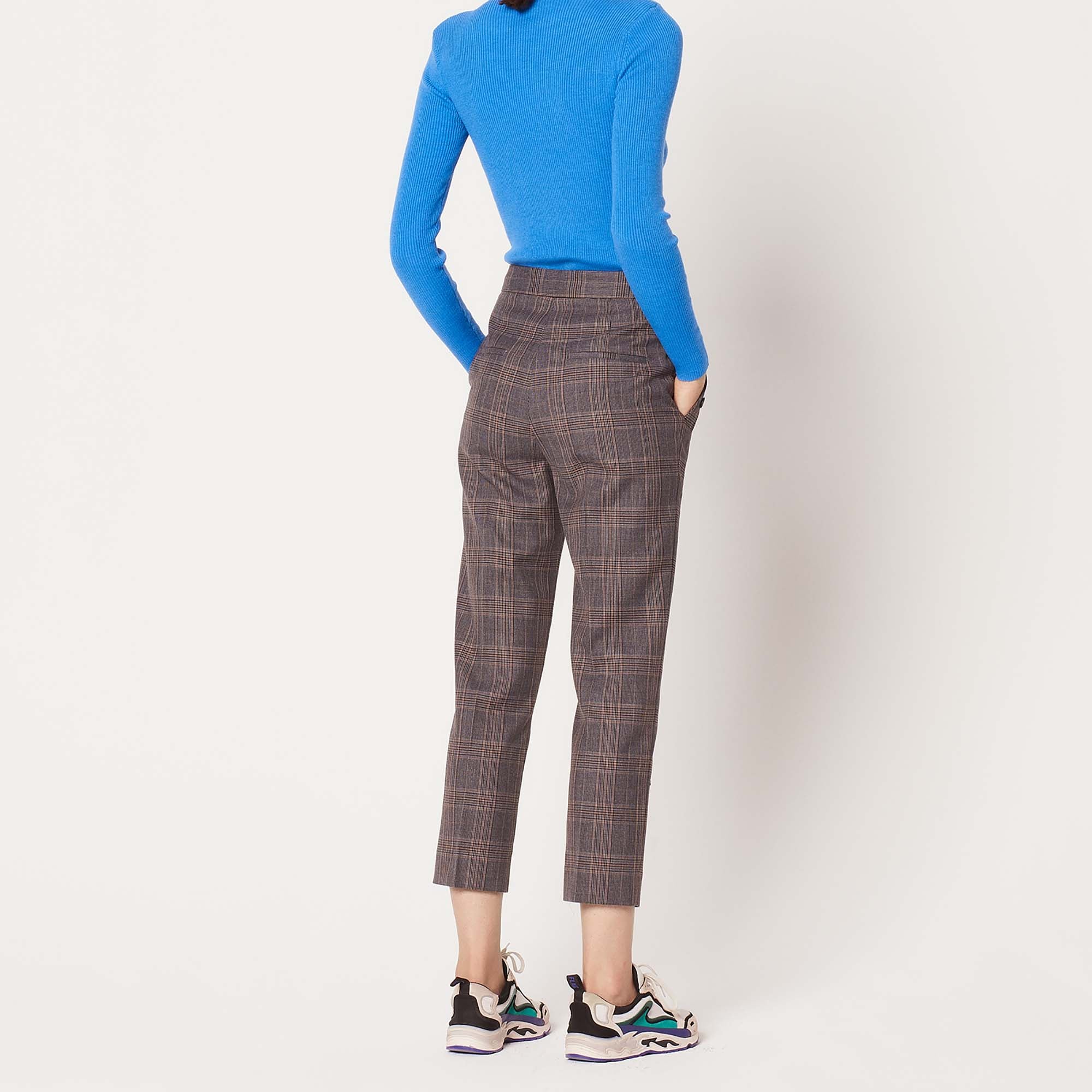 Pantalon taille haute coupe droite Sandro seconde main