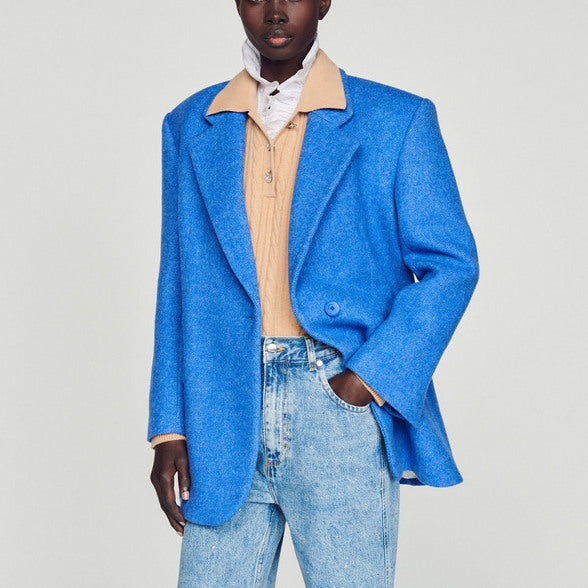 Veste de tailleur oversize Sandro seconde main