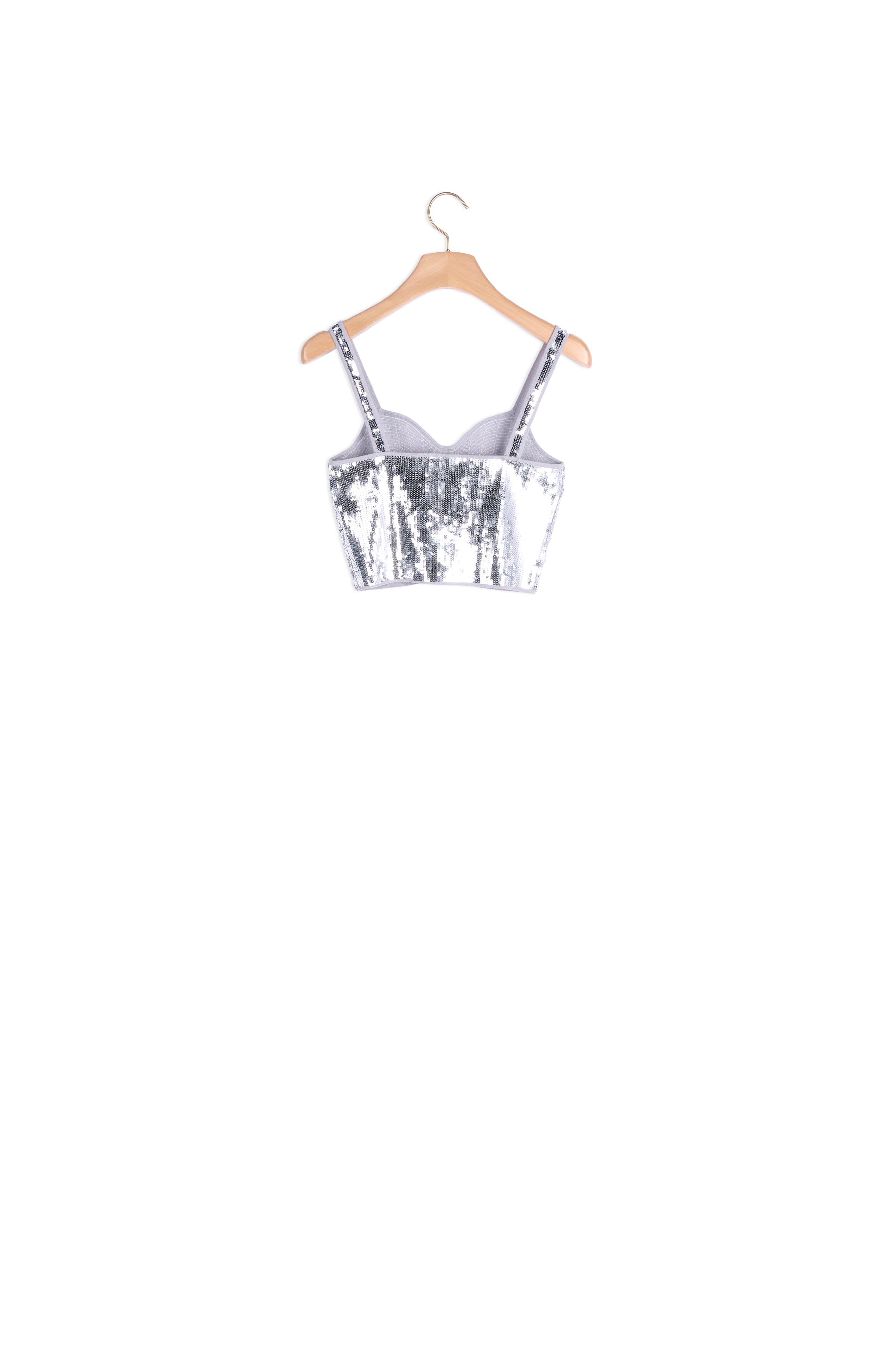 Brassière à sequins Sandro seconde main