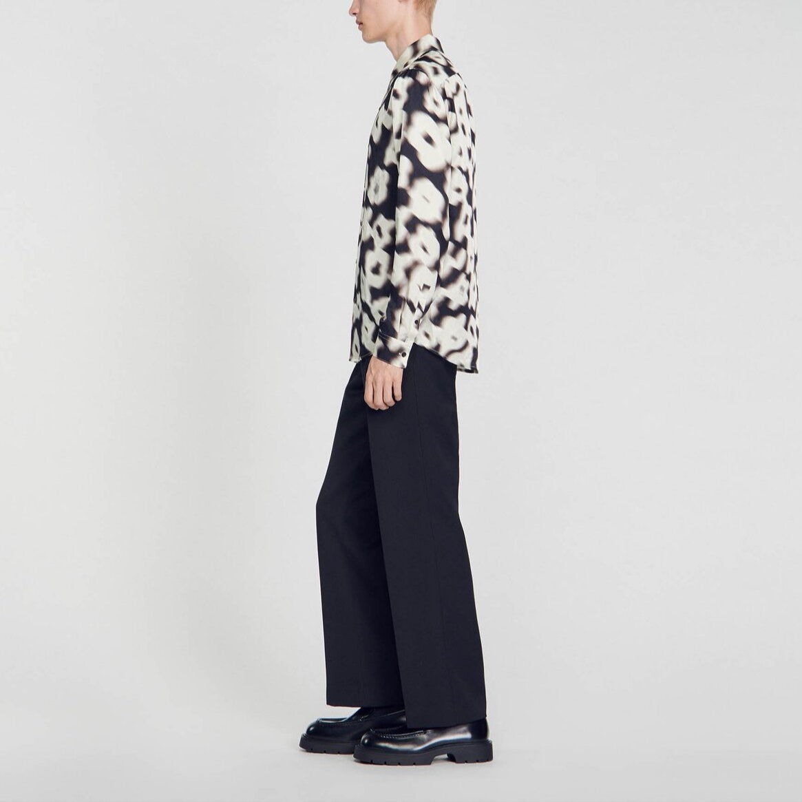 Chemise imprimé fleurs Sandro seconde main