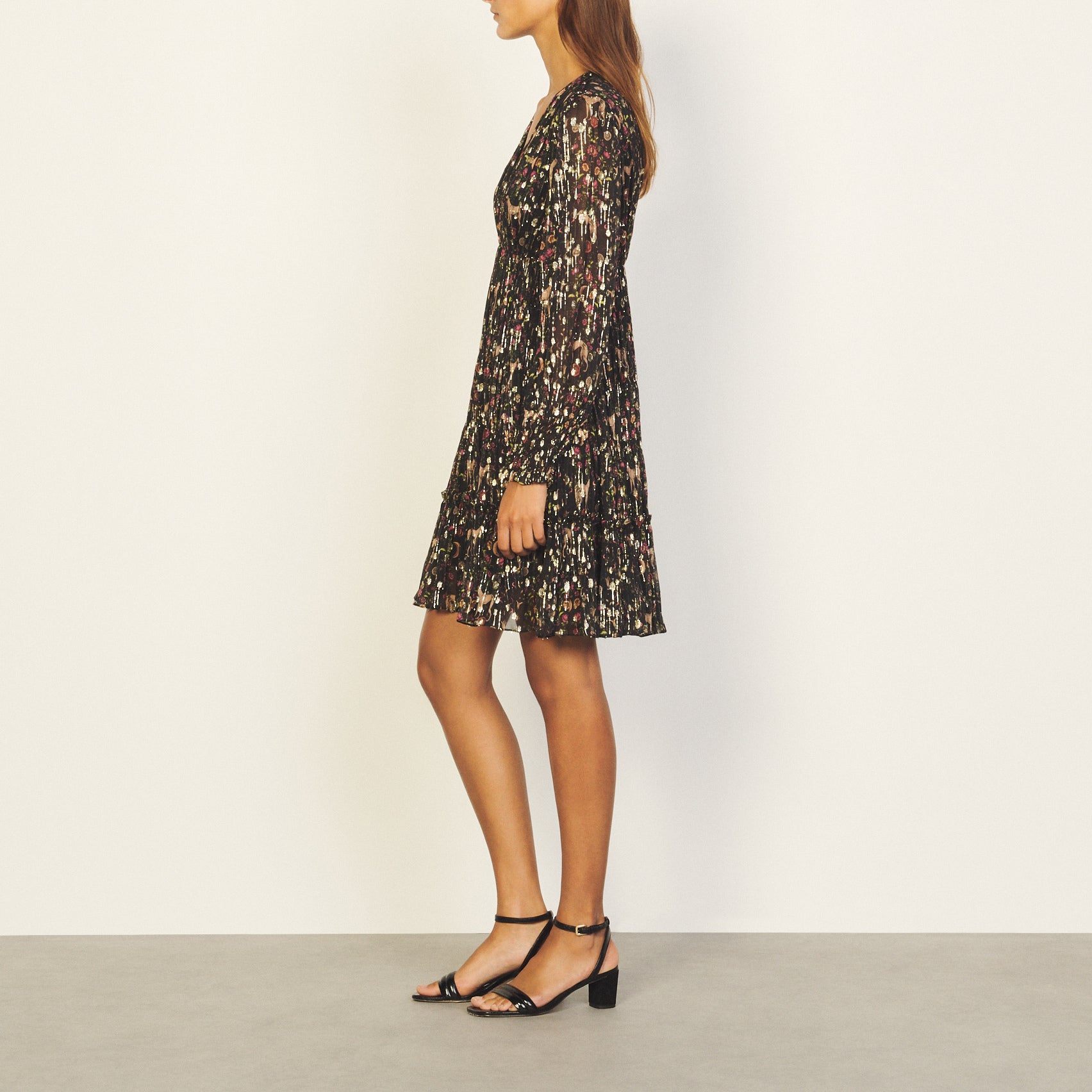 Robe imprimé Sandro seconde main