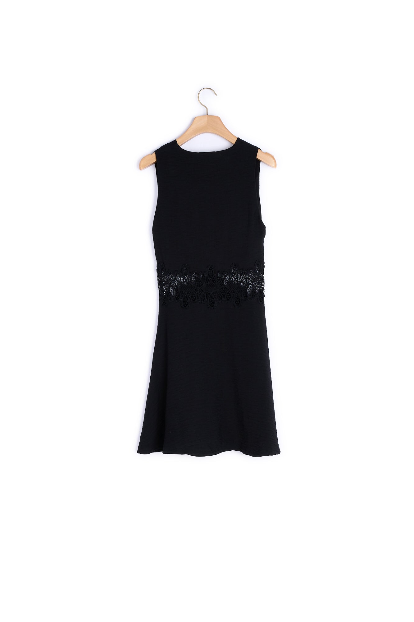 Robe courte avec insert de dentelle Sandro seconde main