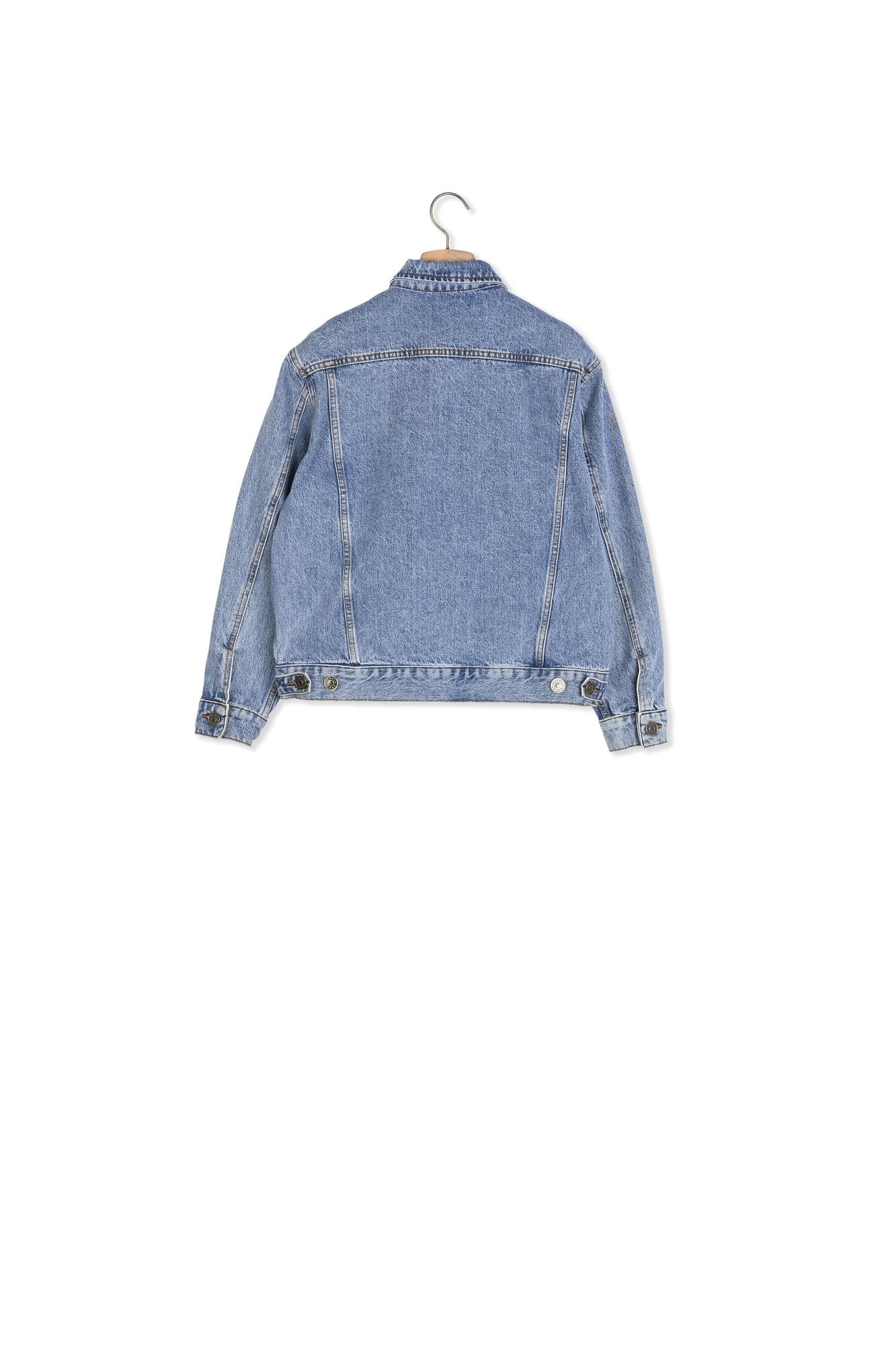 Veste en Jean à doublure imprimée Sandro seconde main