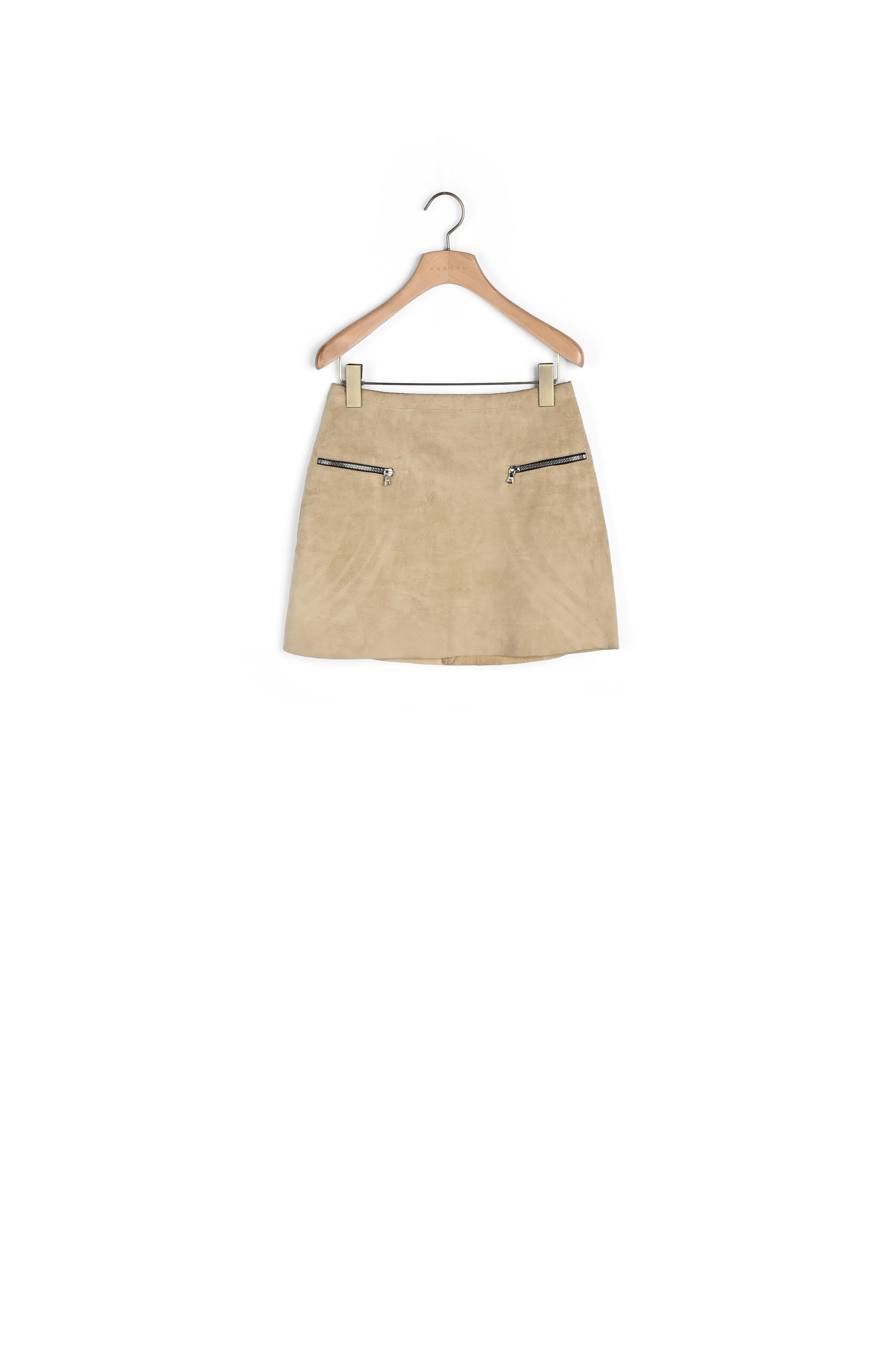 Jupe Cognac Sandro seconde main