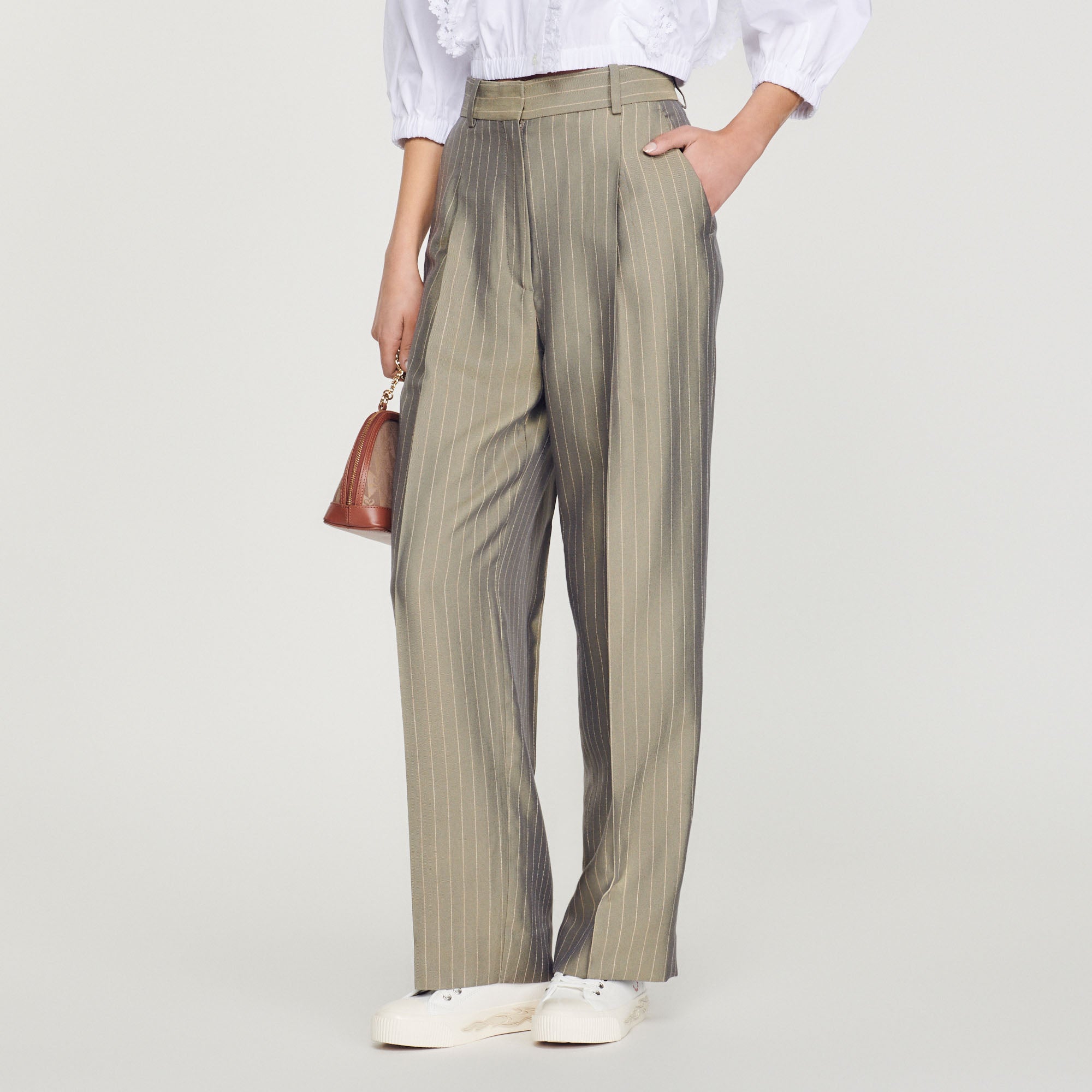 Pantalon de tailleur Sandro seconde main