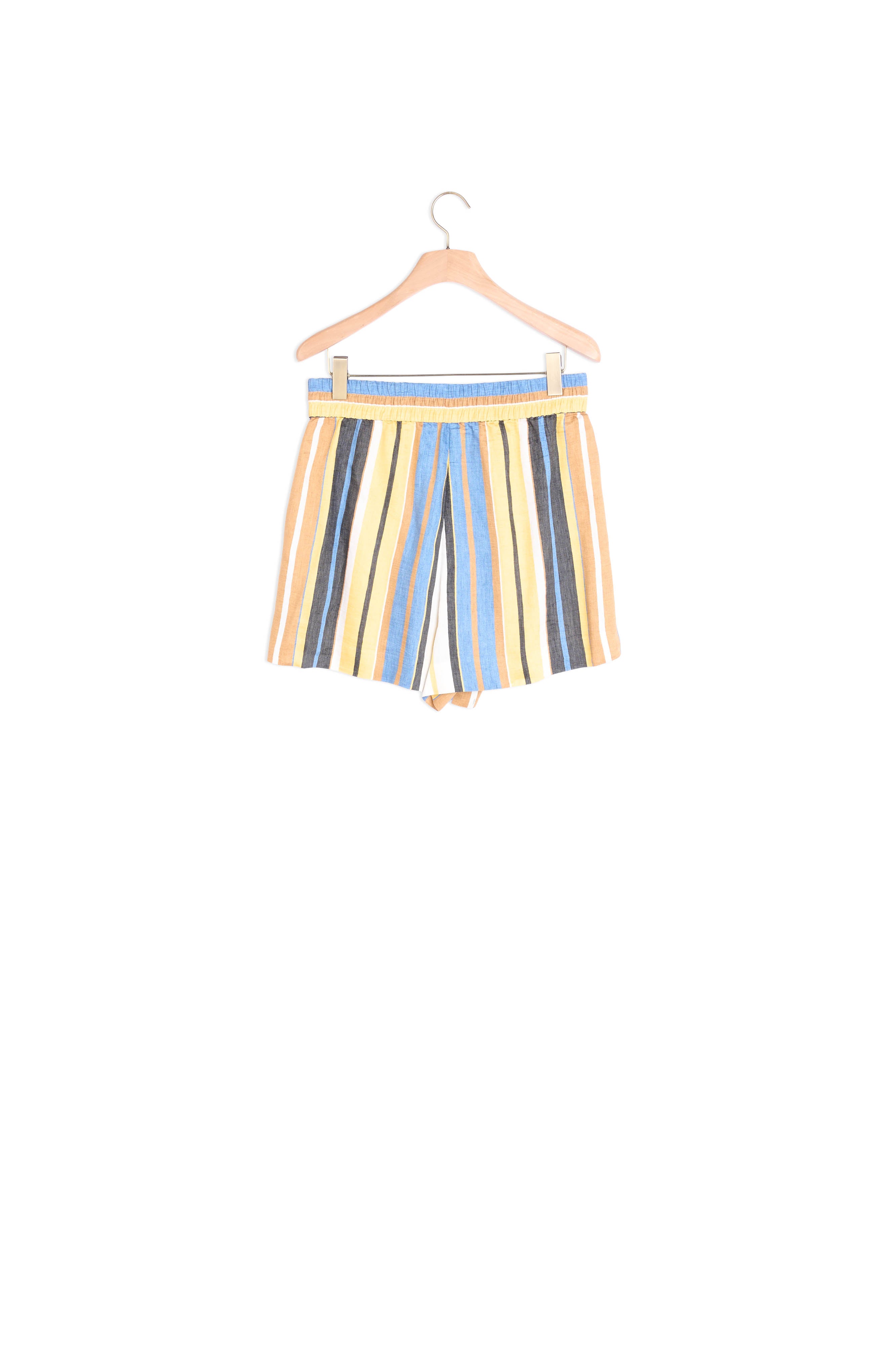 Short rayé en lin Sandro seconde main