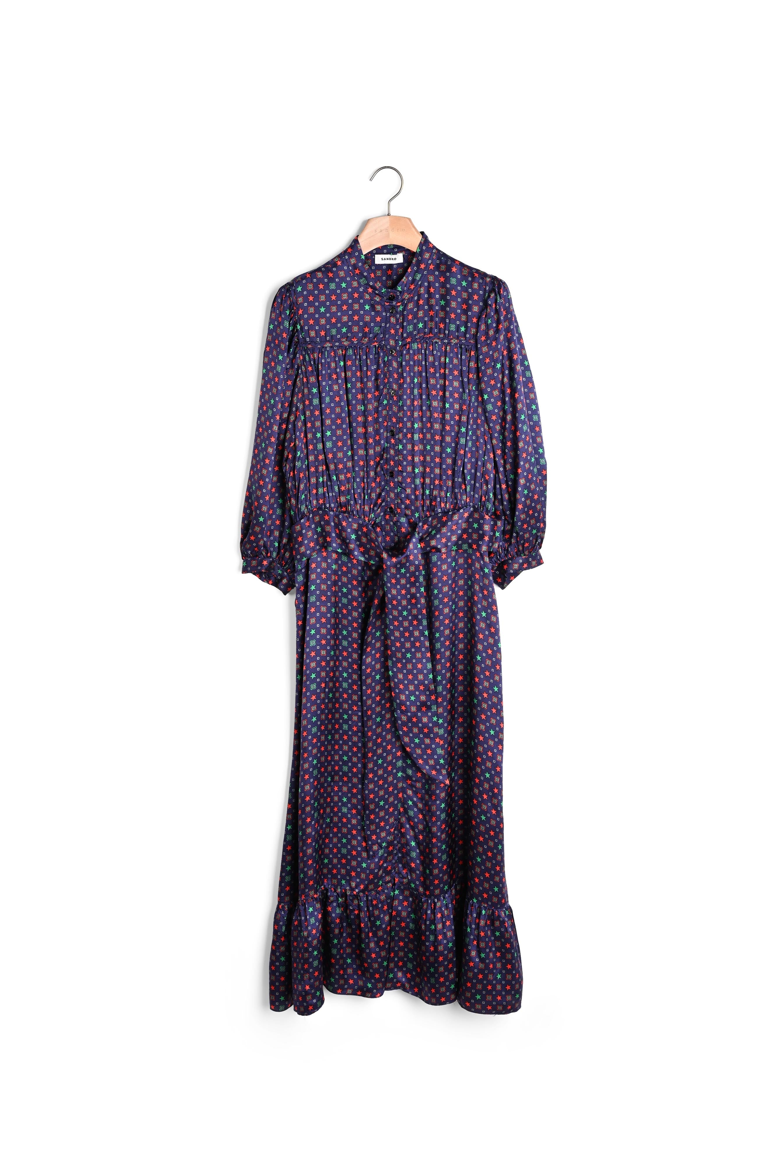 Robe midi imprimée Sandro seconde main