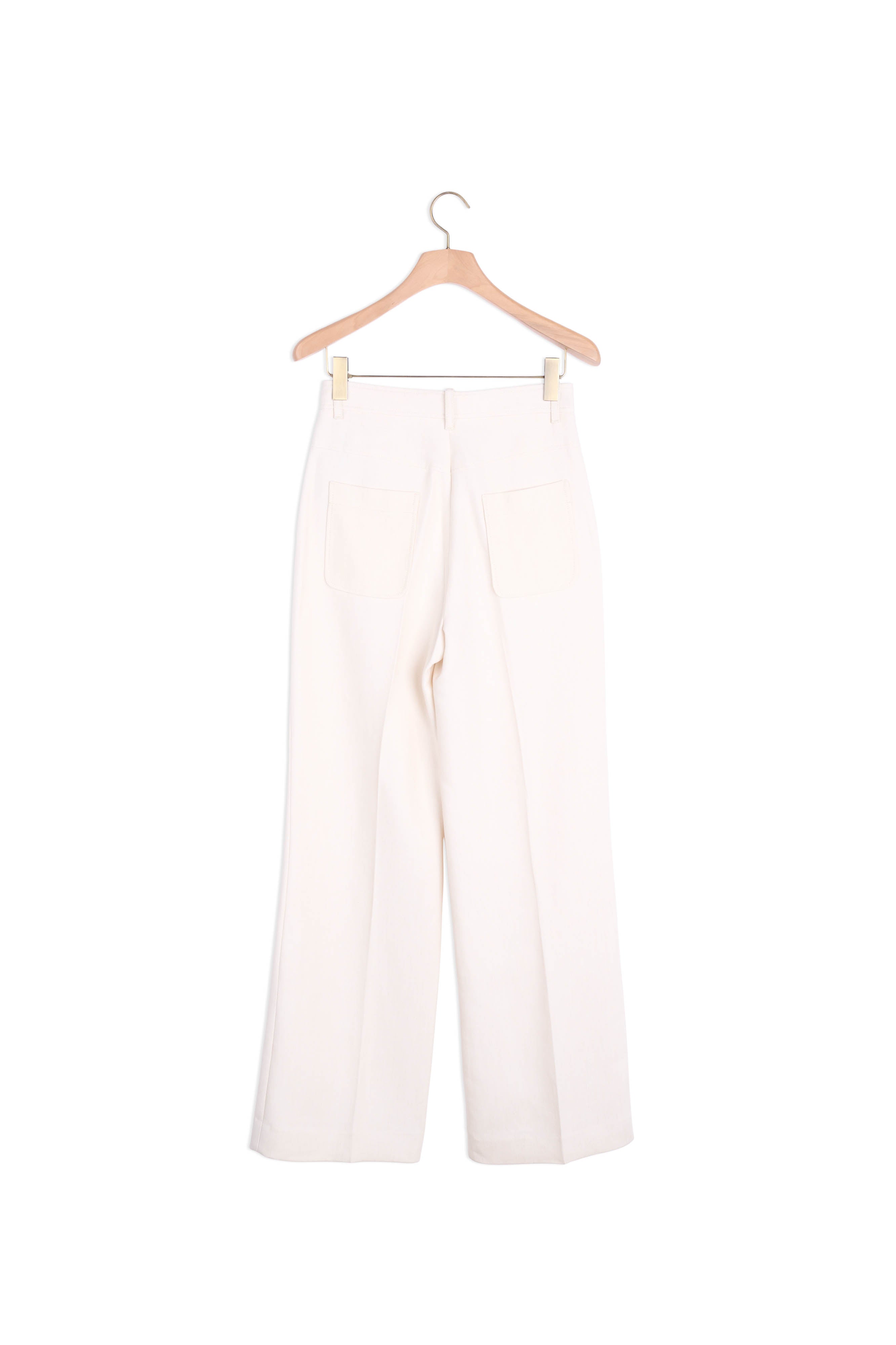 Pantalon avec zip milieu devant Sandro seconde main