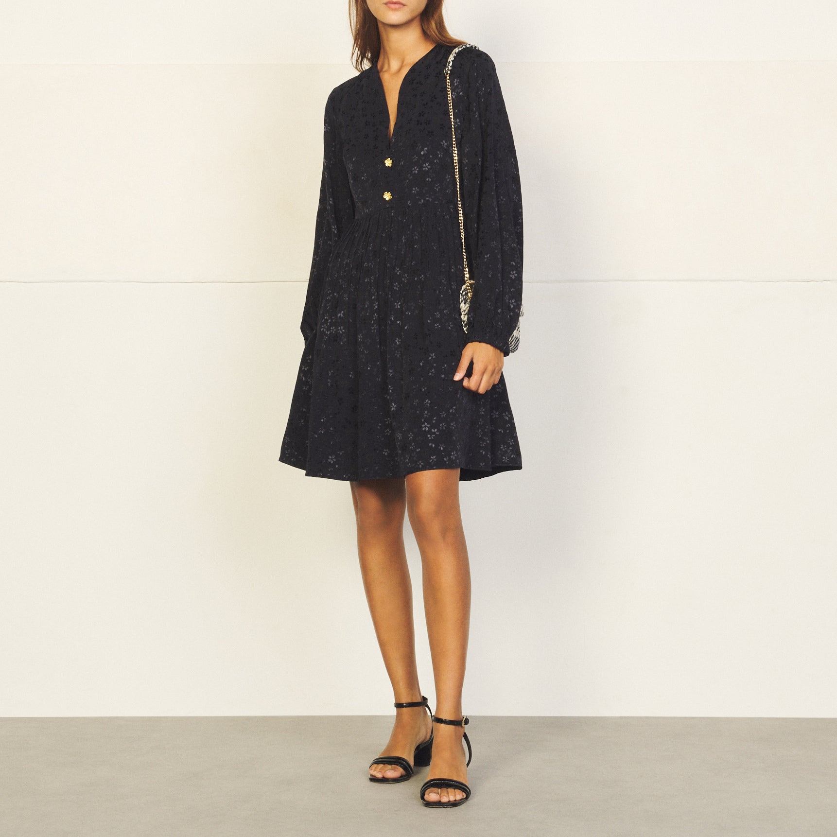 Robe Navy Sandro seconde main