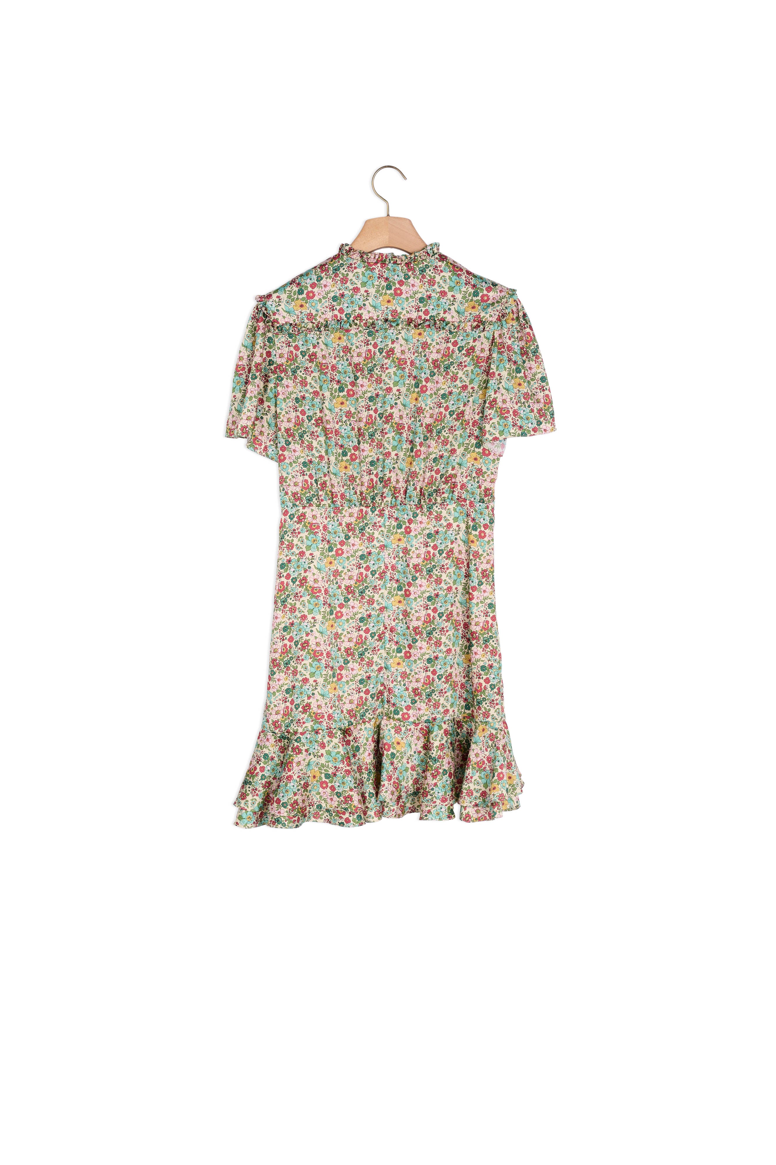 Robe courte imprimée Sandro seconde main