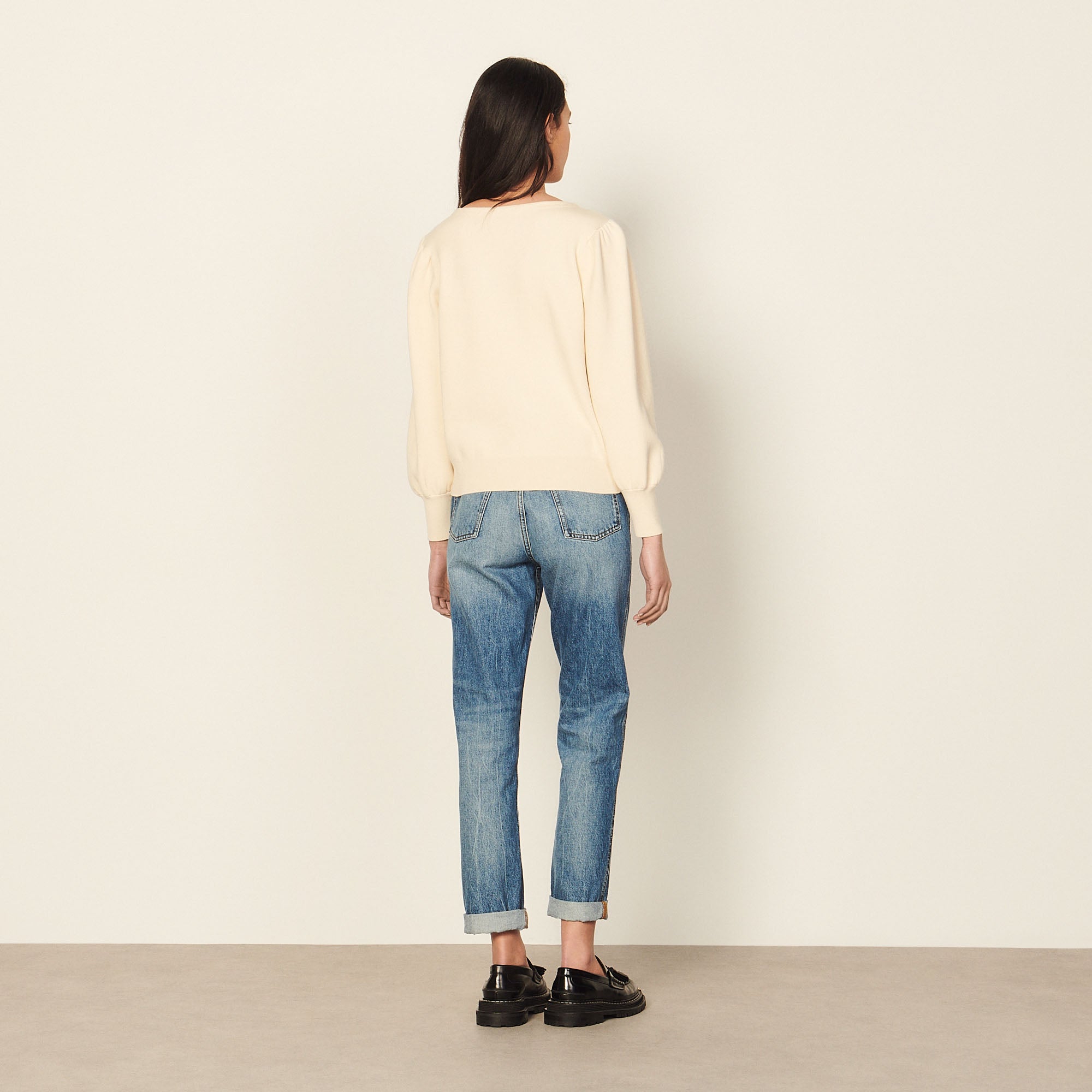 Pull lacé Sandro seconde main