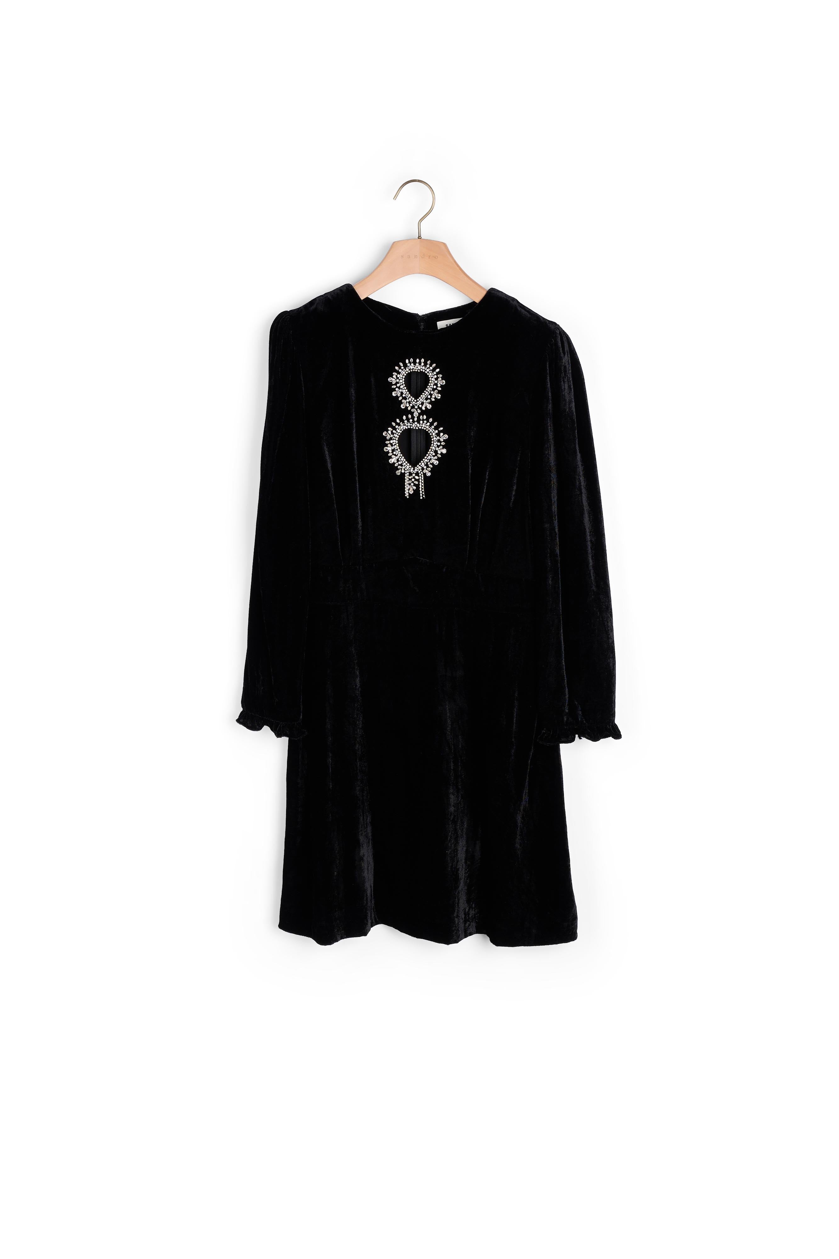 Robe courte à sequins Sandro seconde main