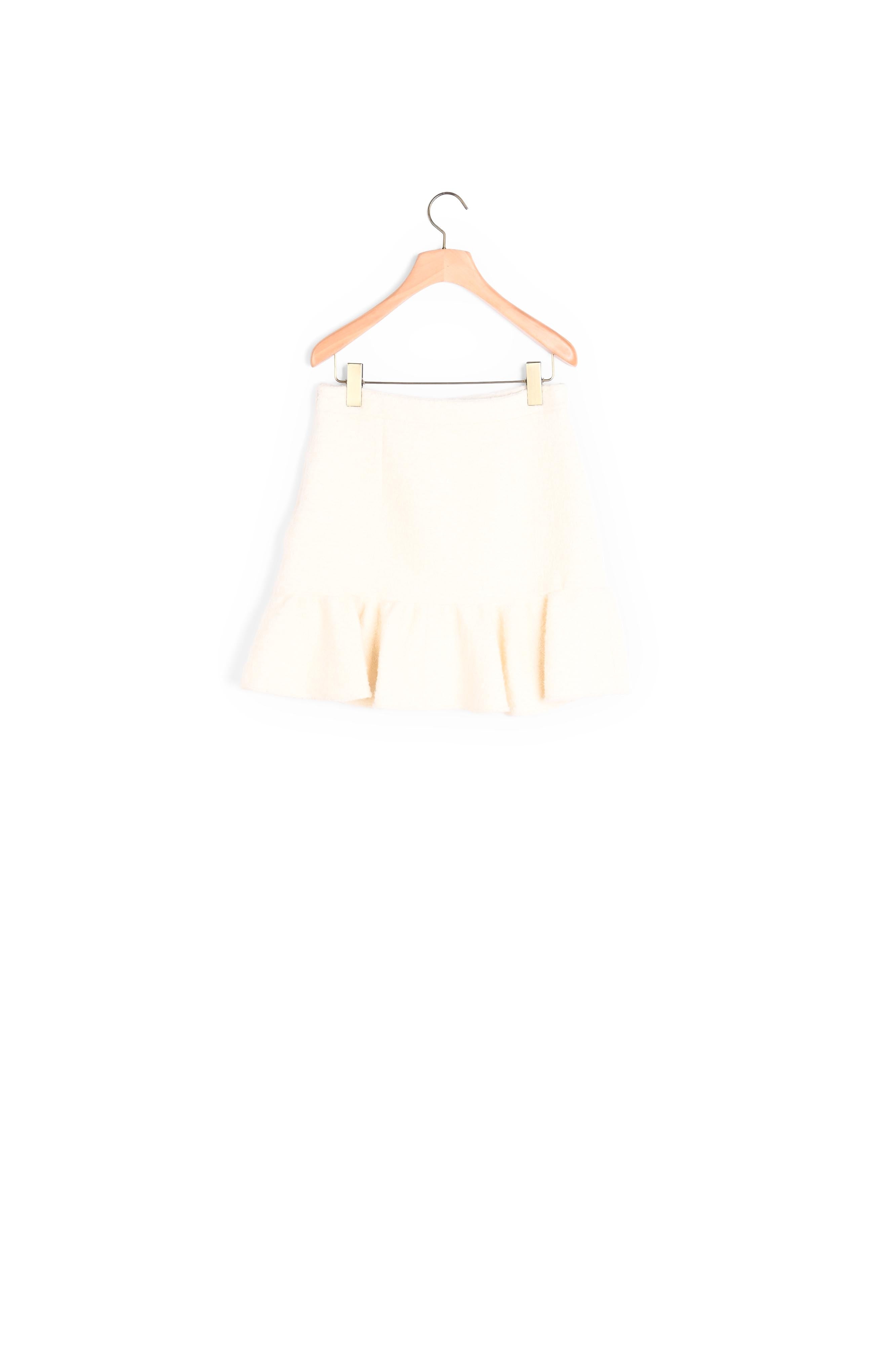 Jupe Ecru Sandro seconde main