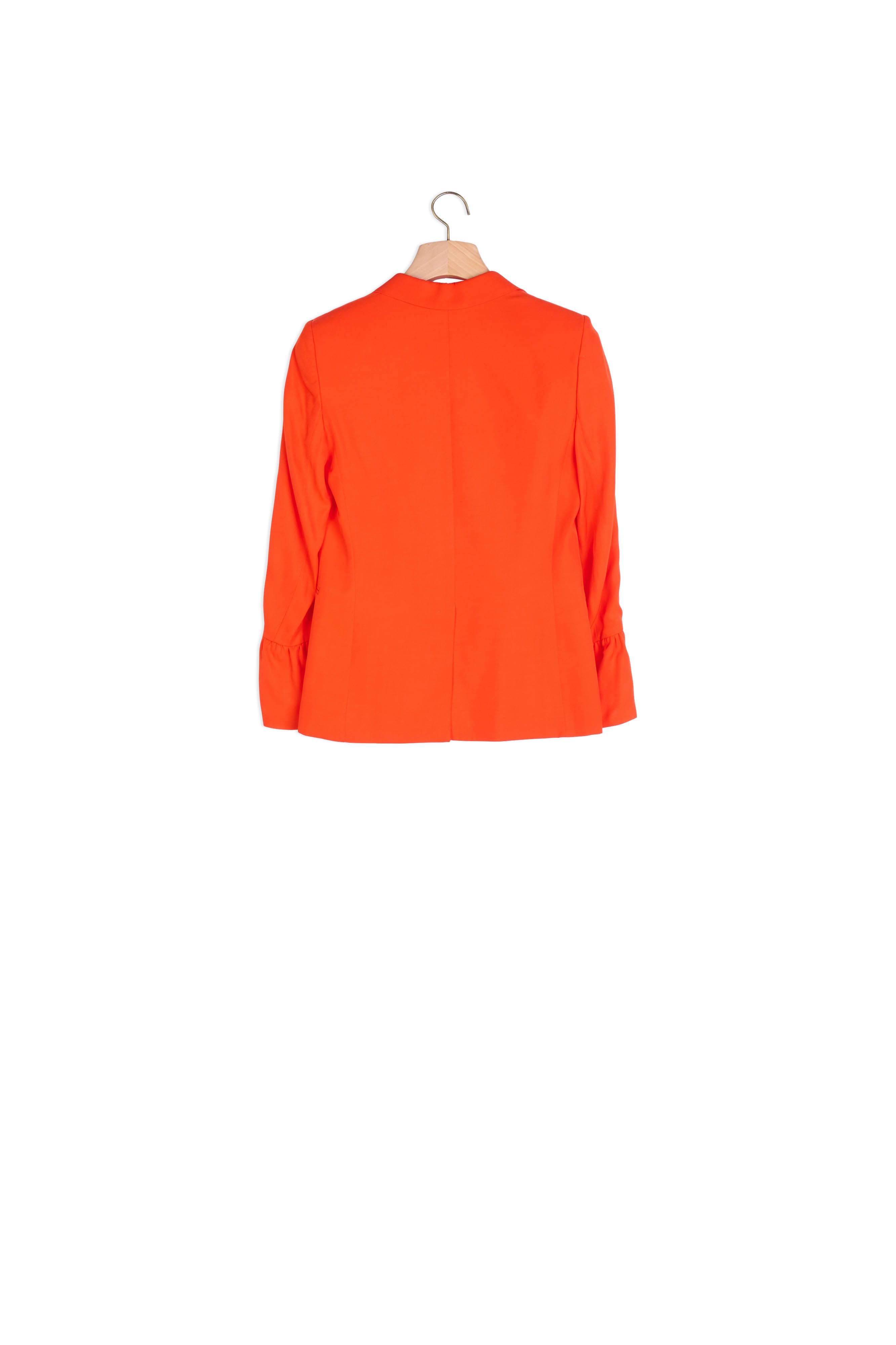 Veste de tailleur avec manches volantées Sandro seconde main