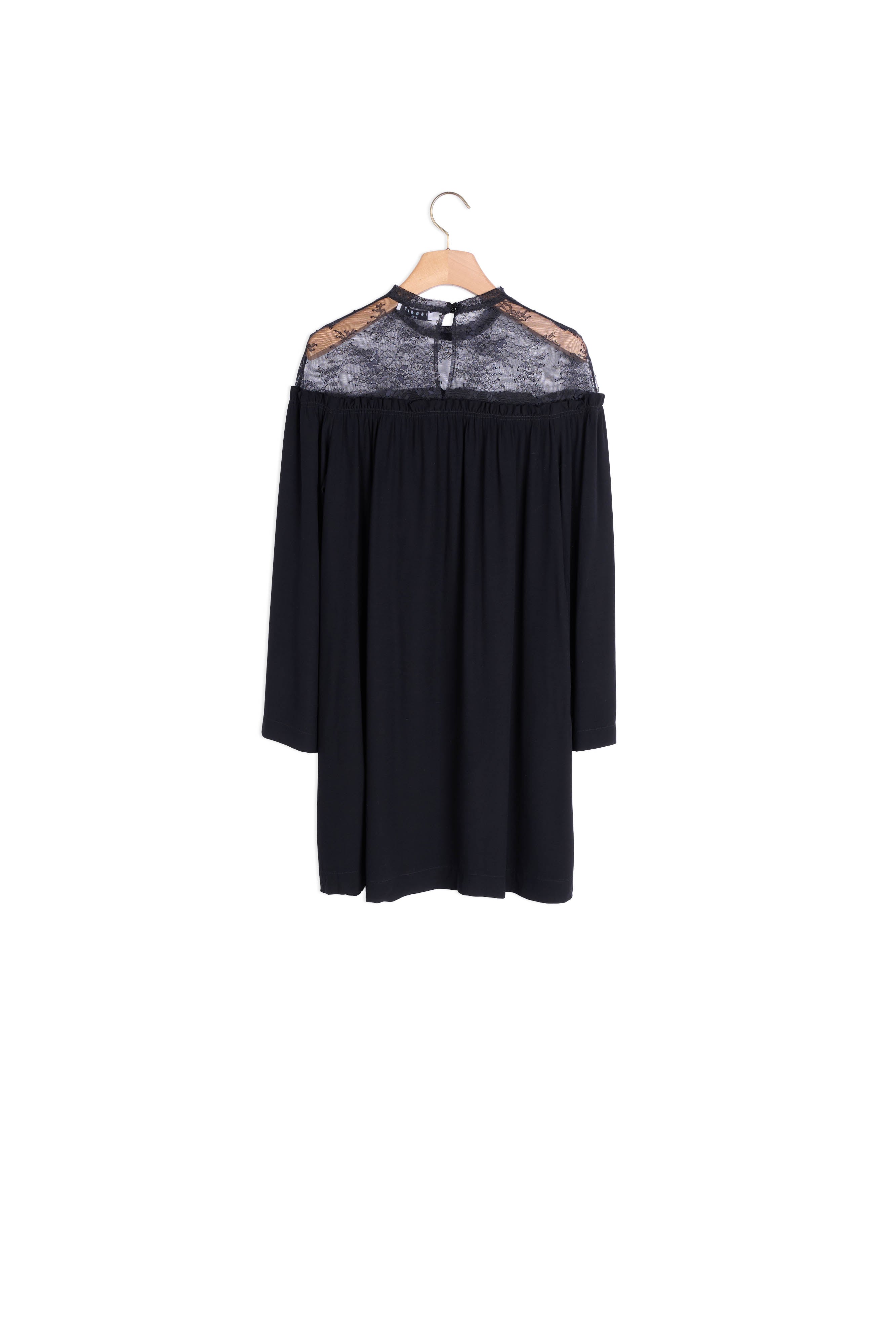 Robe ample avec insert dentelle Sandro seconde main