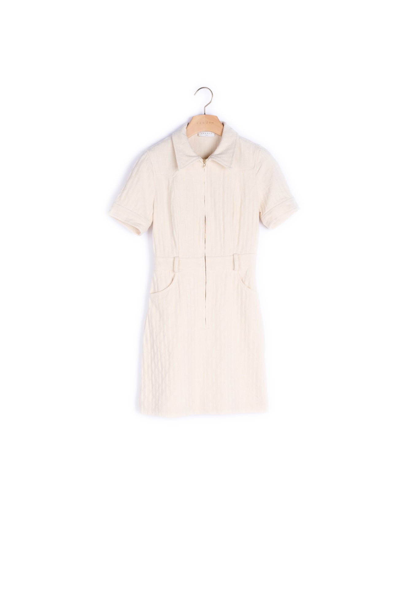 Robe en jacquard double S Sandro seconde main
