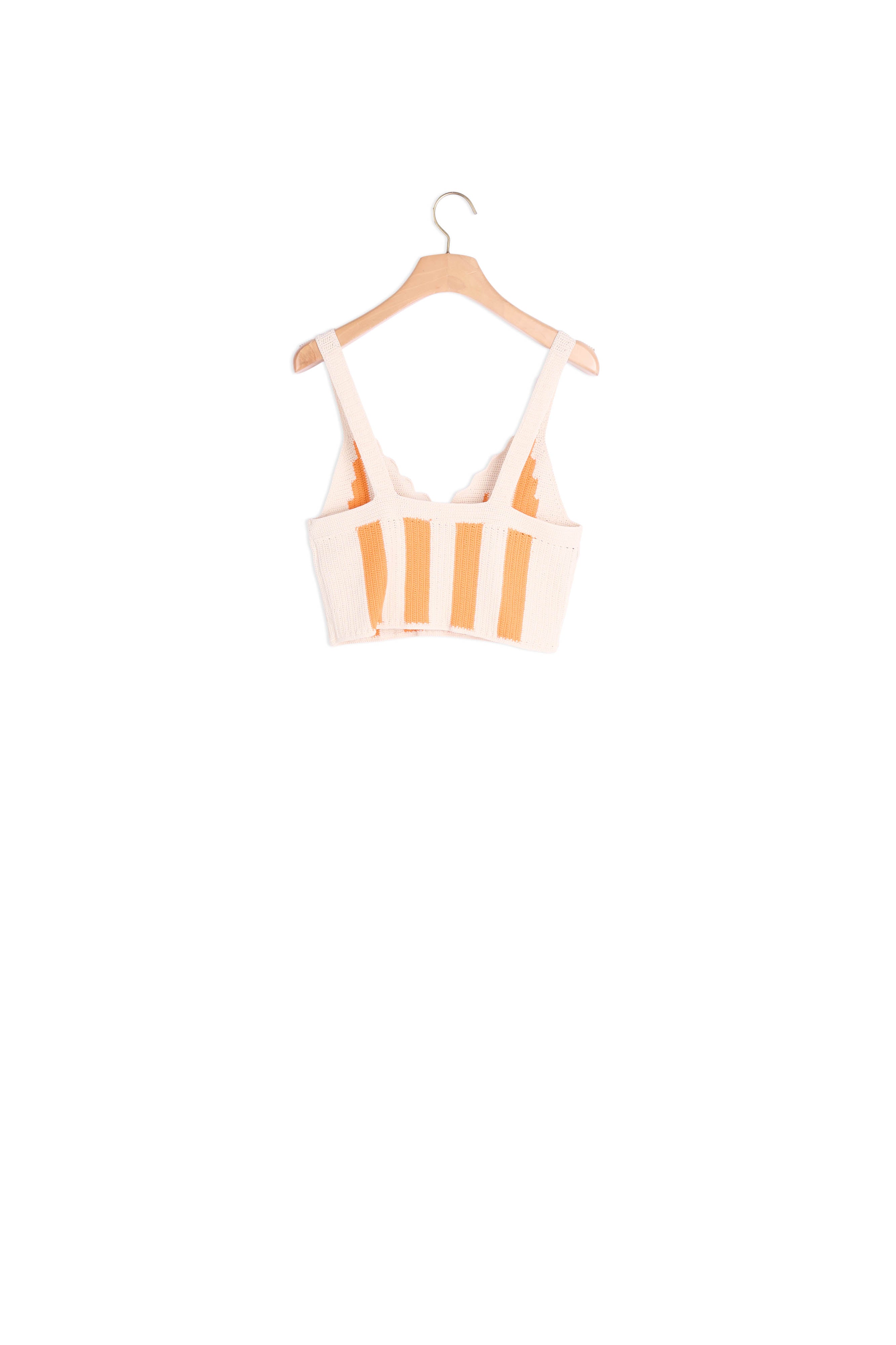 Brassière en crochet Sandro seconde main