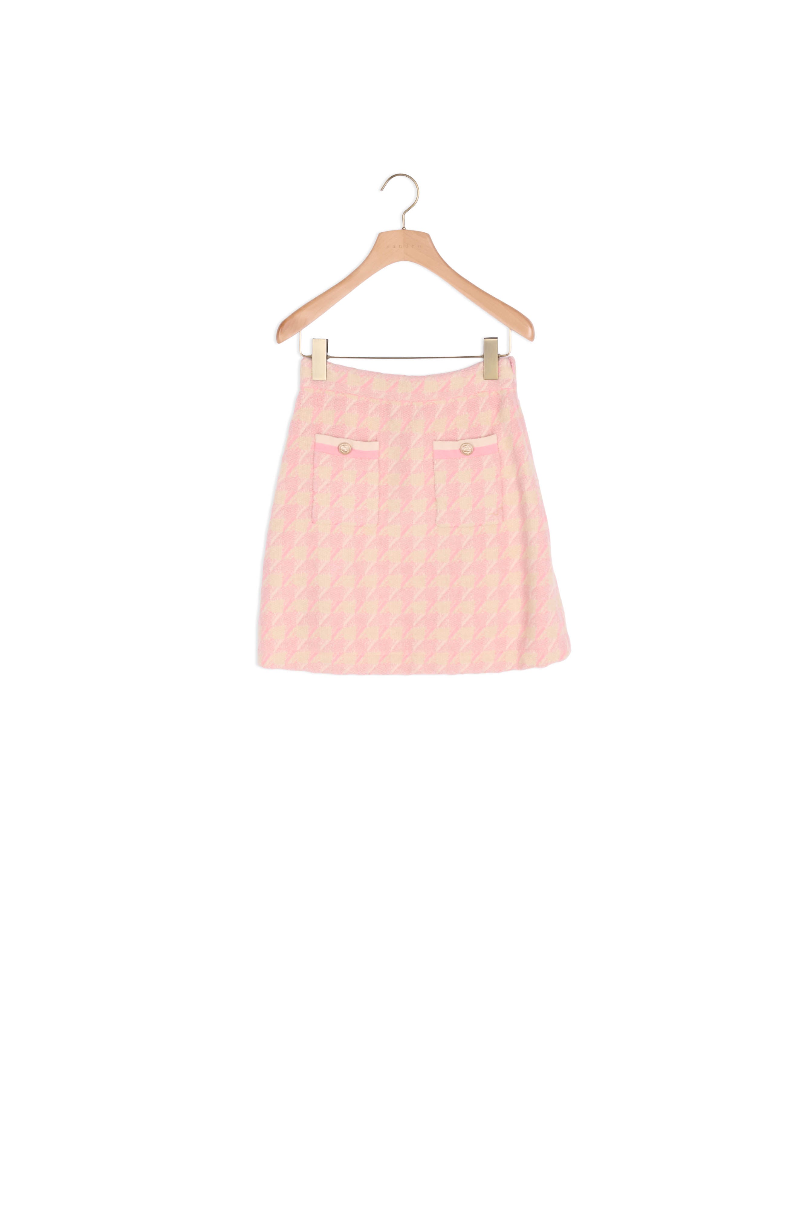 Jupe Rose Sandro seconde main