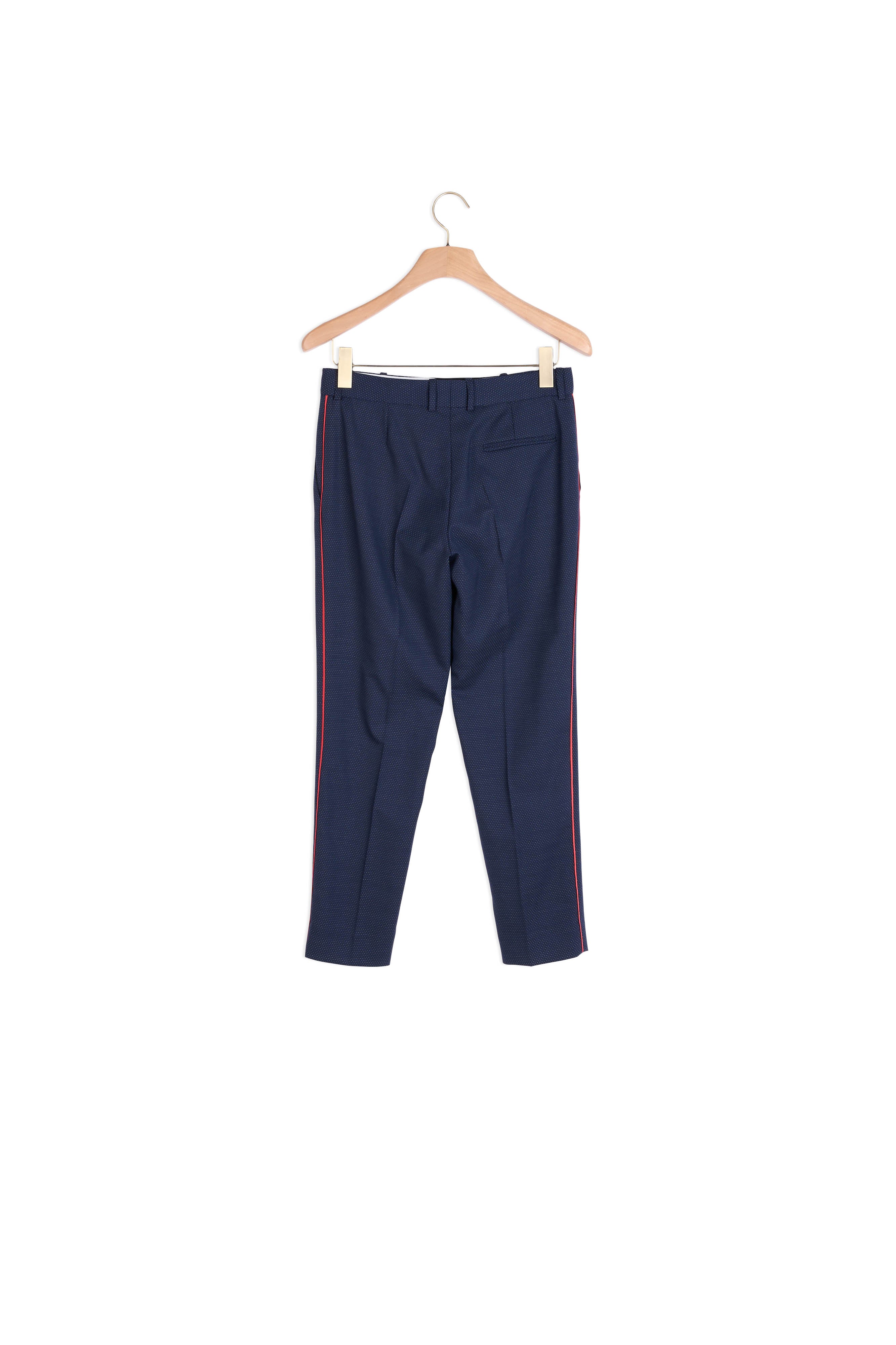Pantalon de tailleur à liseré Sandro seconde main