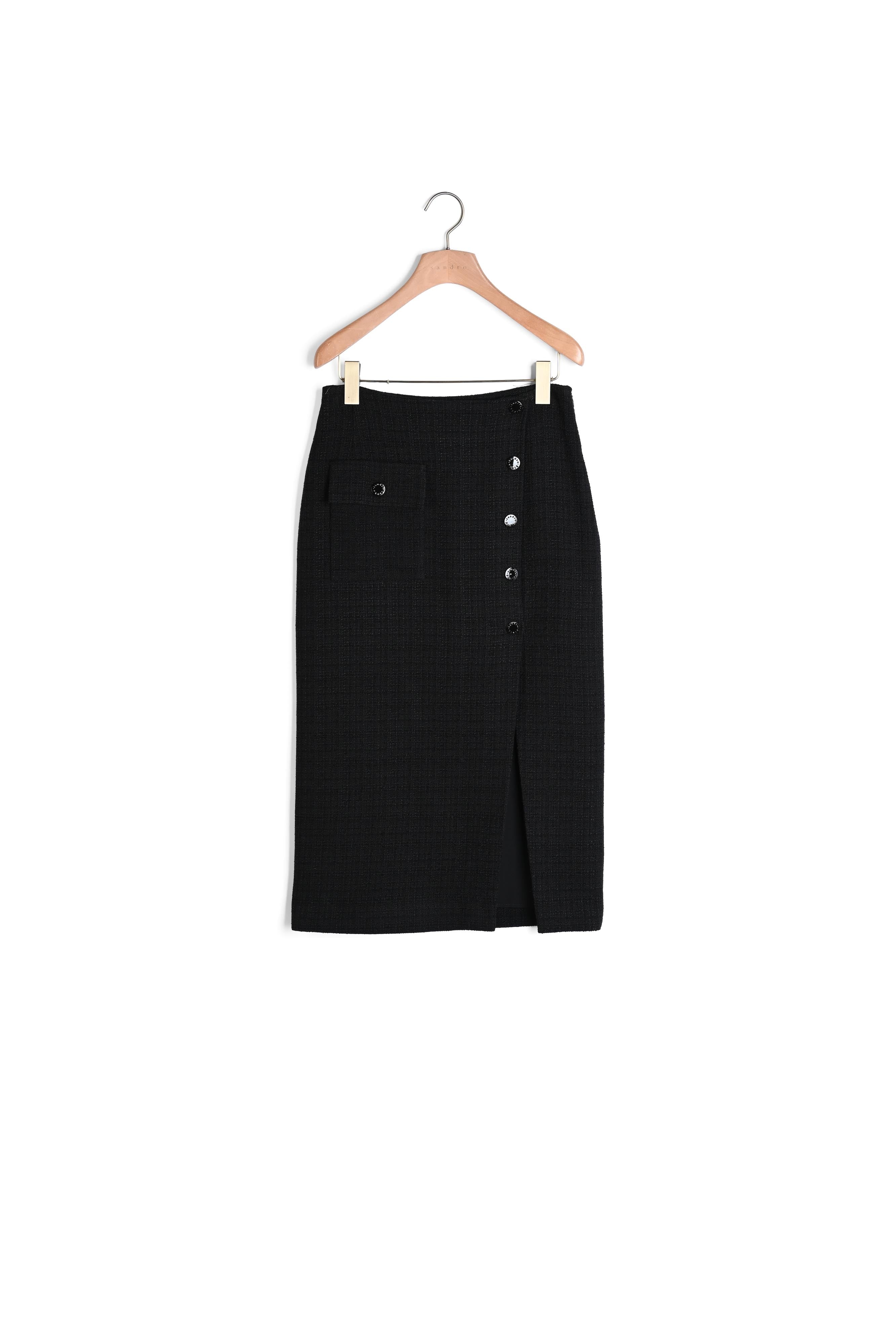 Jupe midi en tweed Sandro seconde main