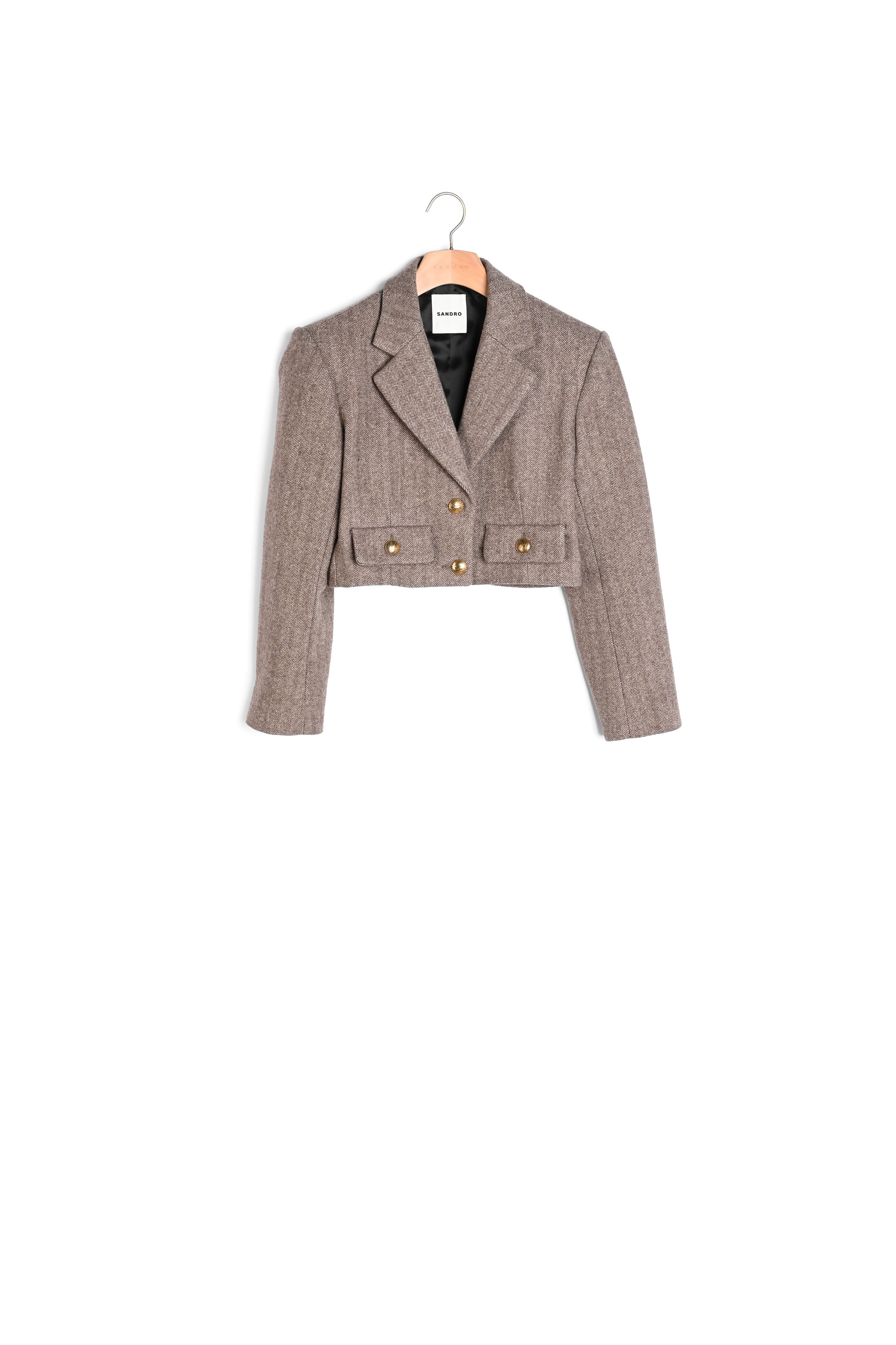 Veste courte structurée Sandro seconde main