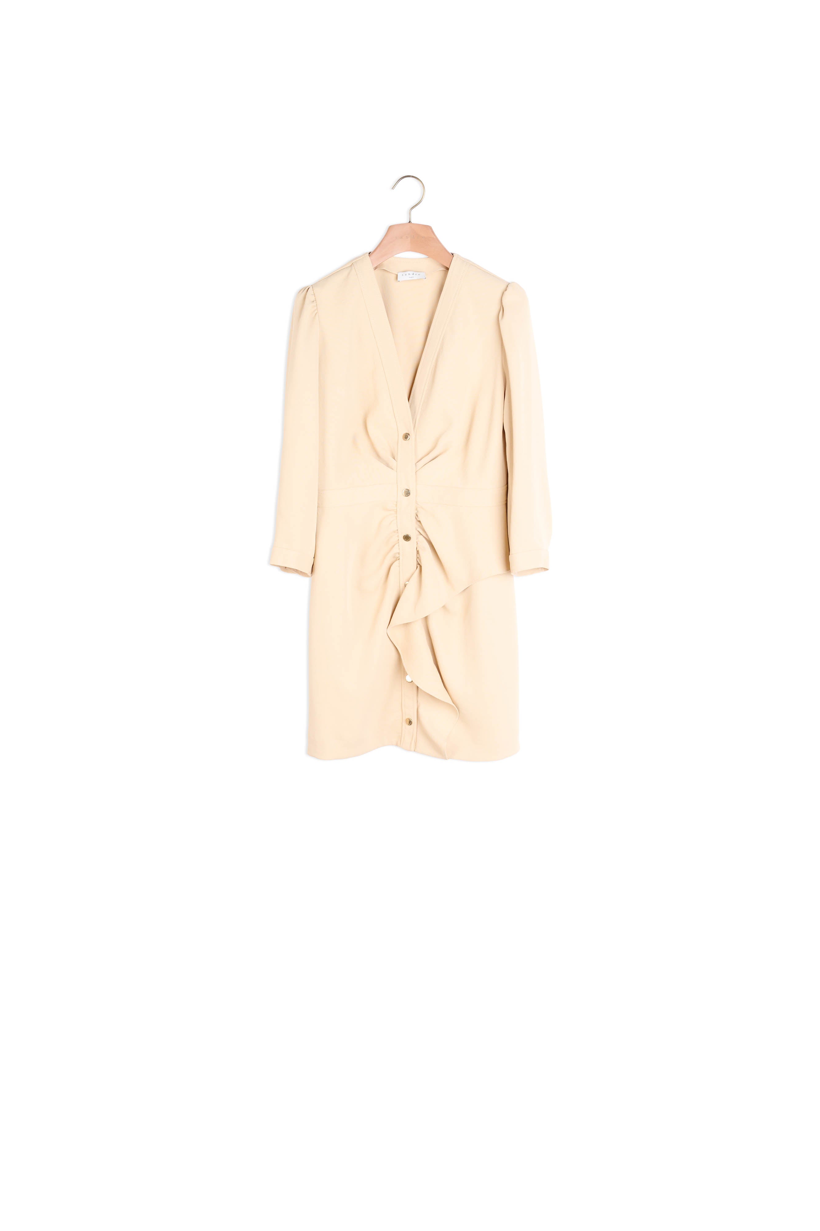 Robe courte avec basque Sandro seconde main