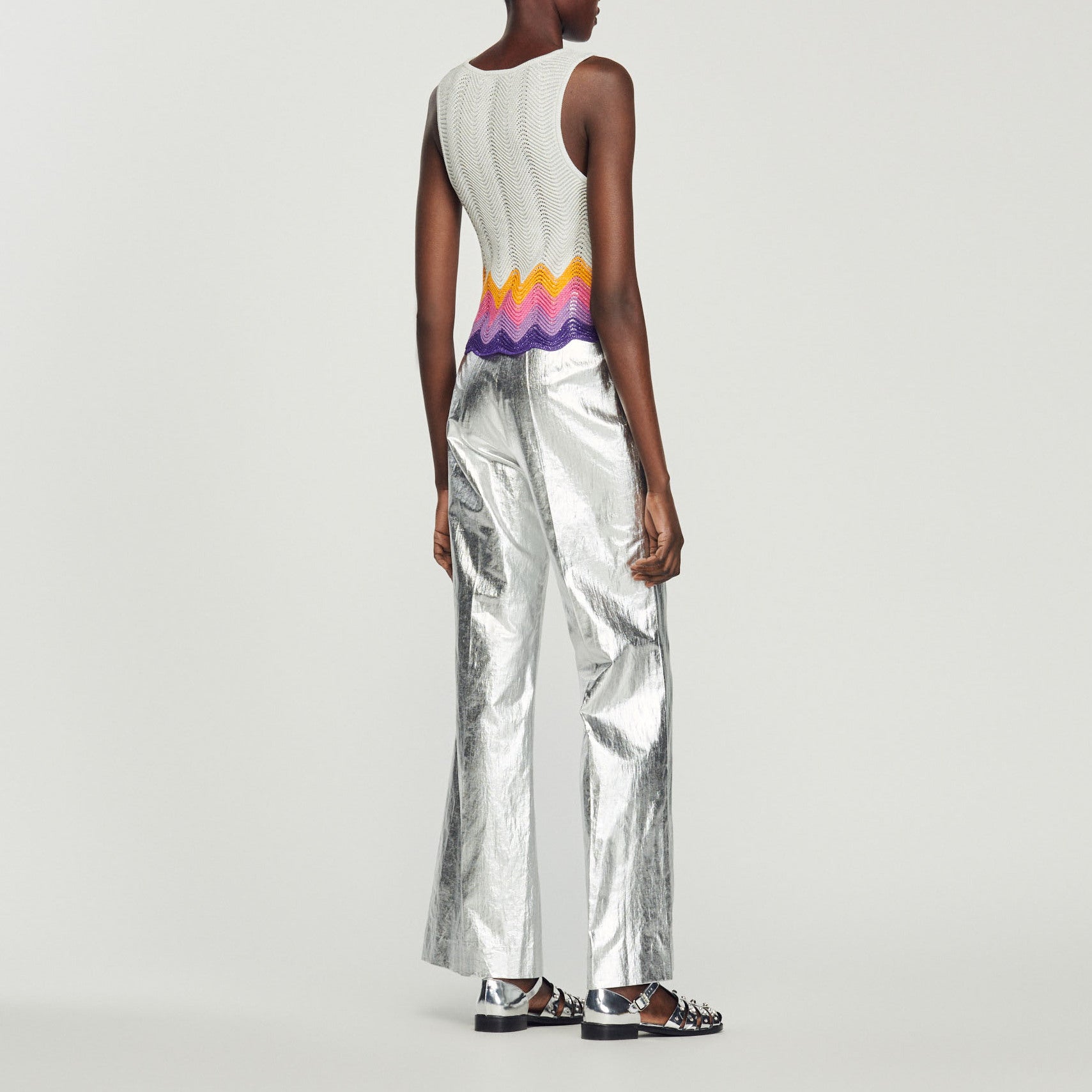 Débardeur en Maille Sandro seconde main