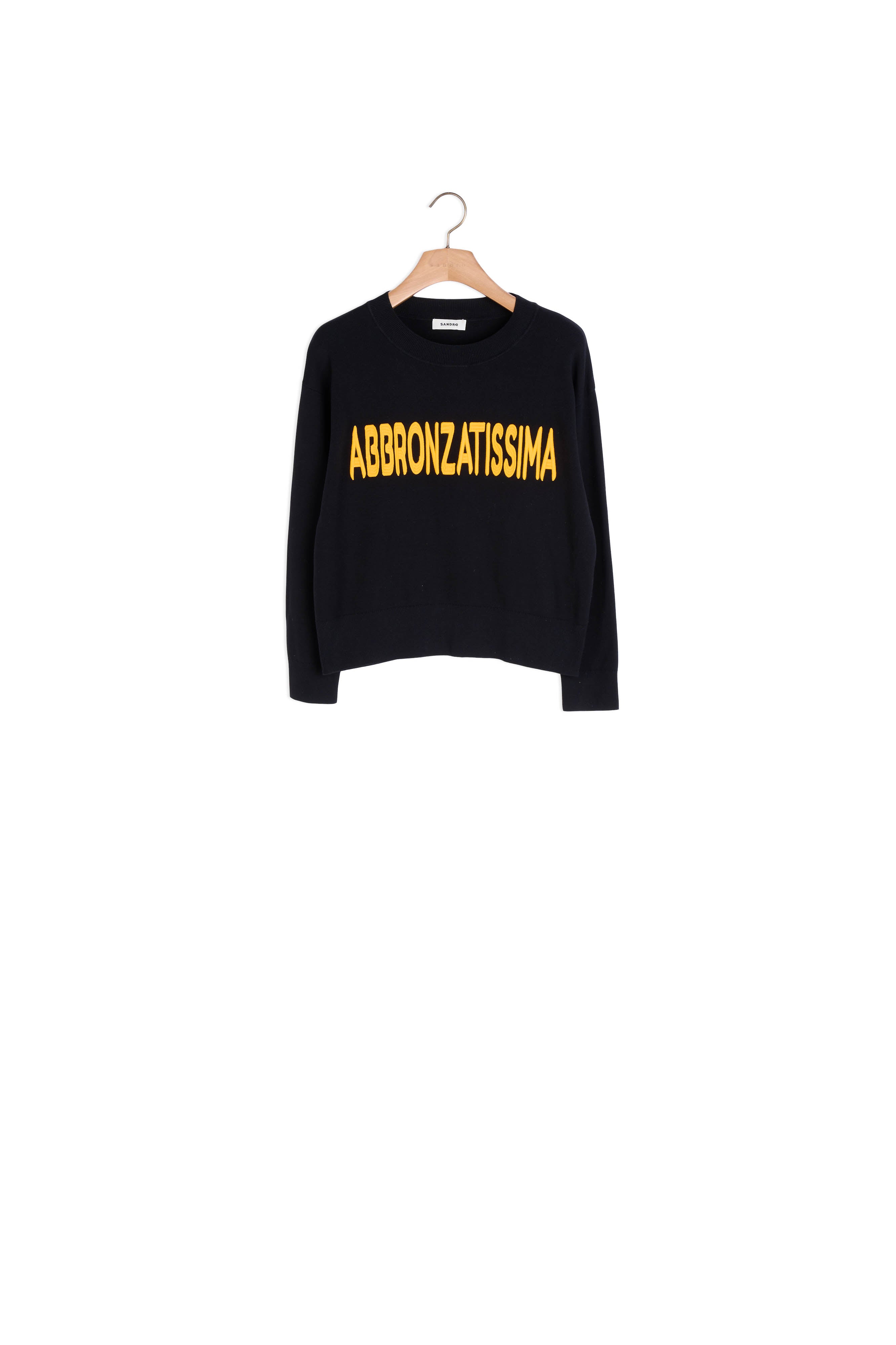 Pull brodé Sandro seconde main