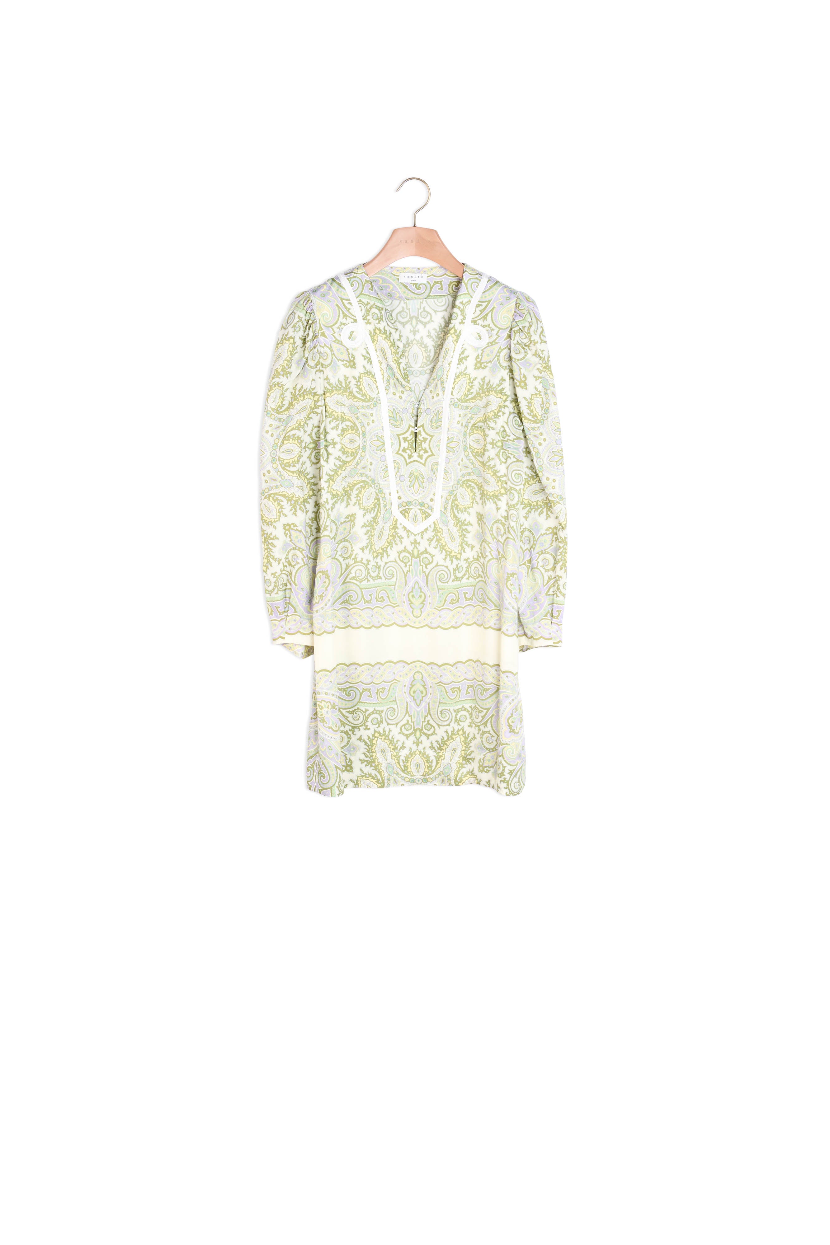 Robe imprimée foulard Sandro seconde main