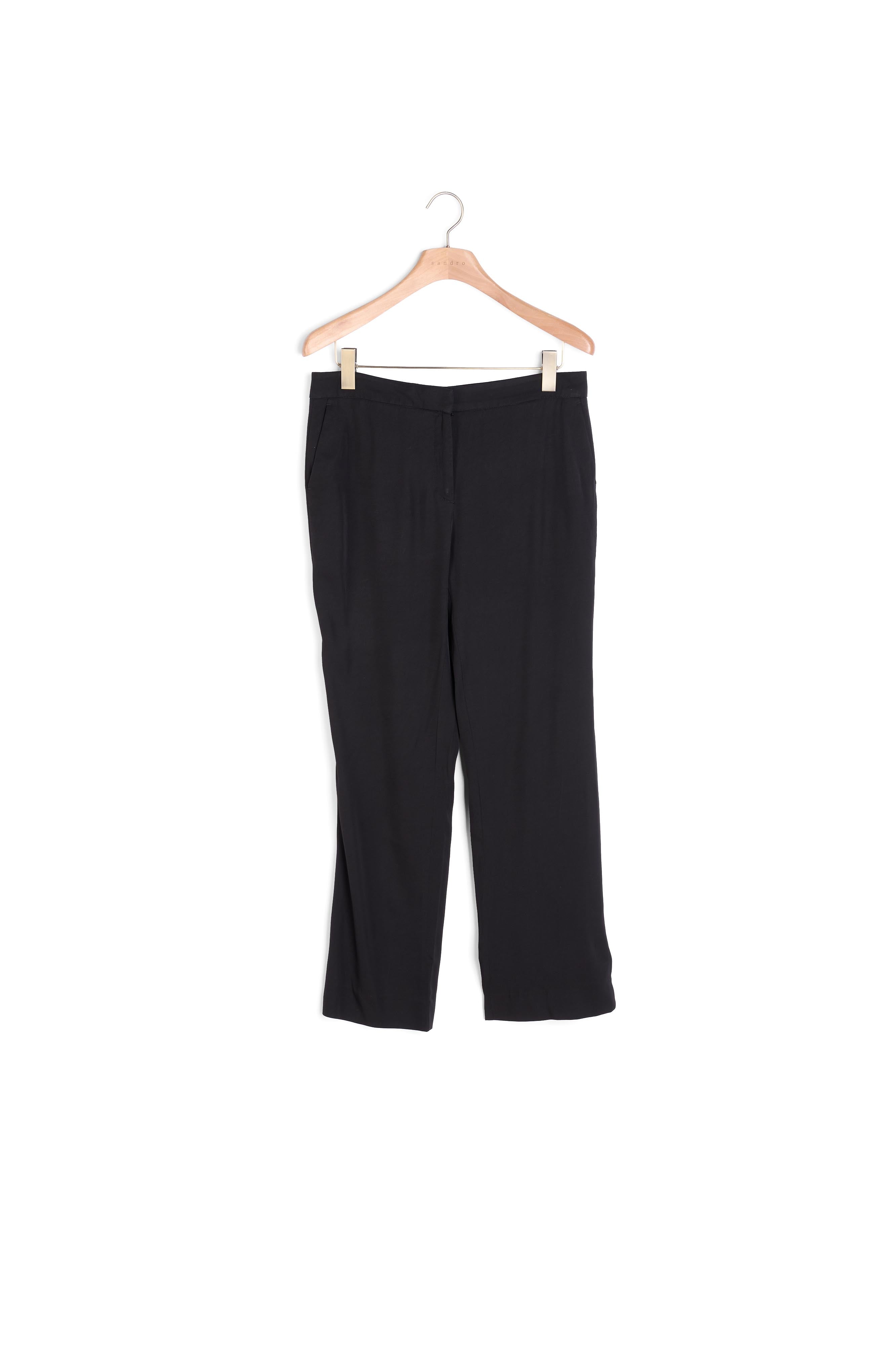 Pantalon de type tailleur fluide Sandro seconde main