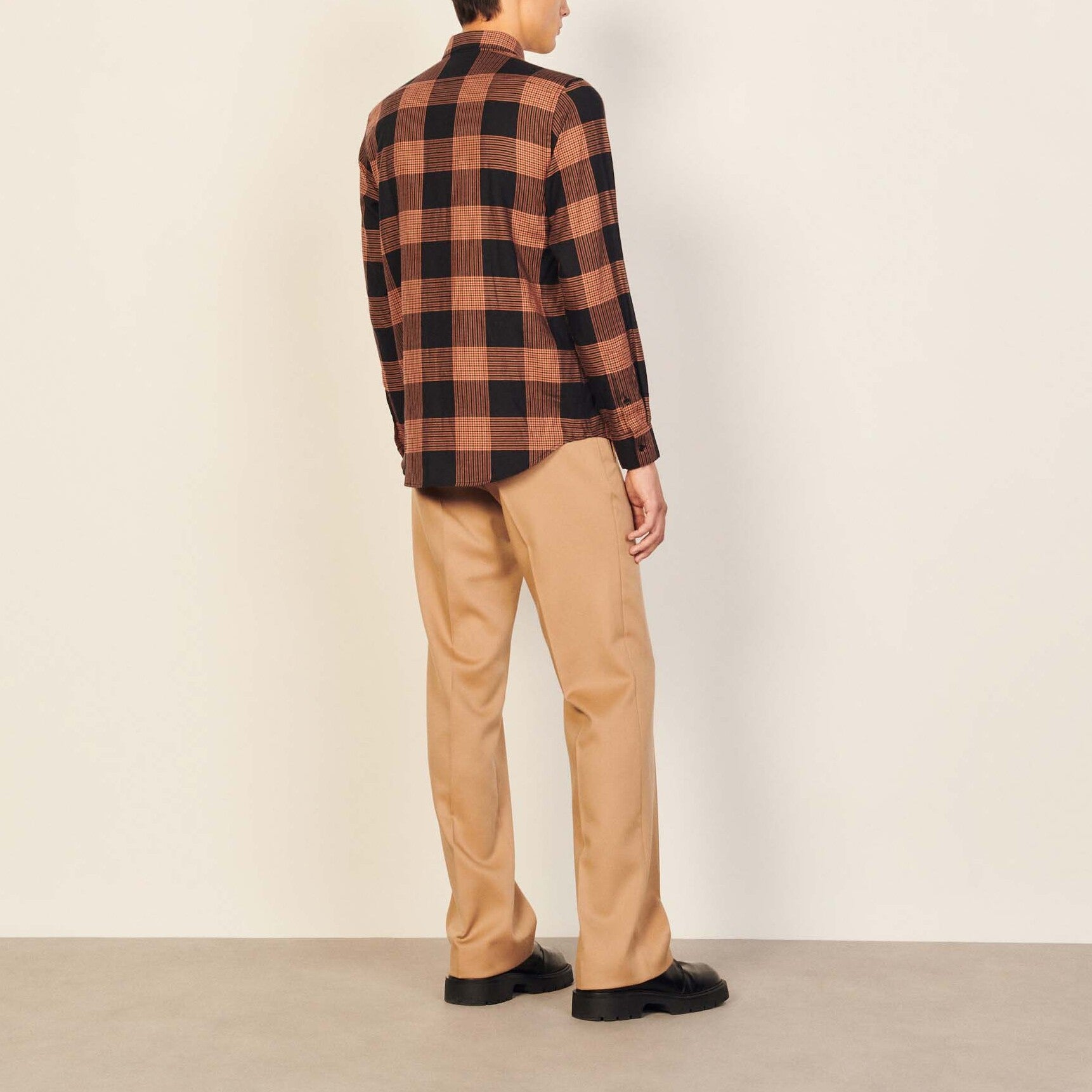 Chemise Noir Sandro seconde main