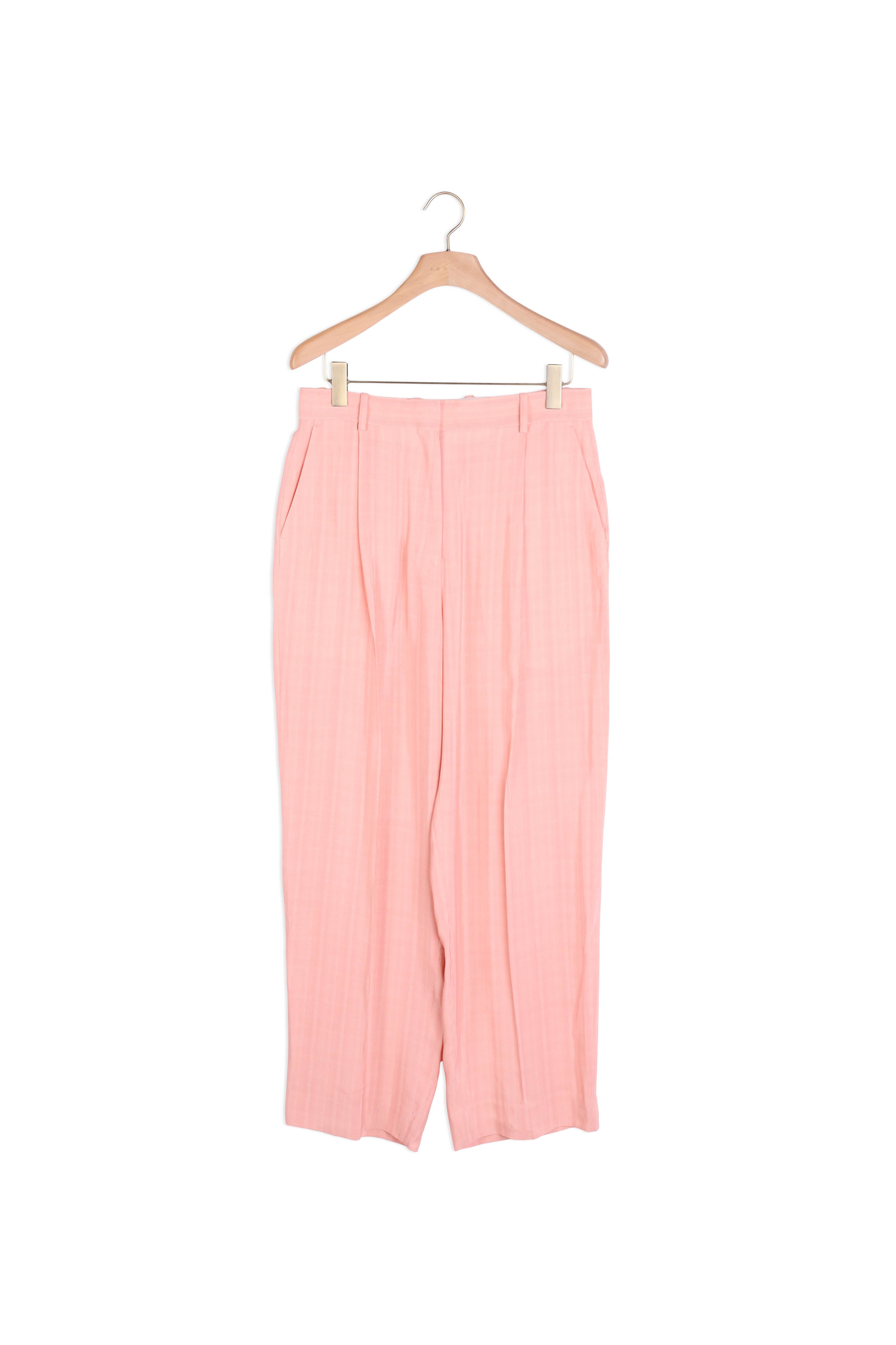 Pantalon droit à plis Sandro seconde main