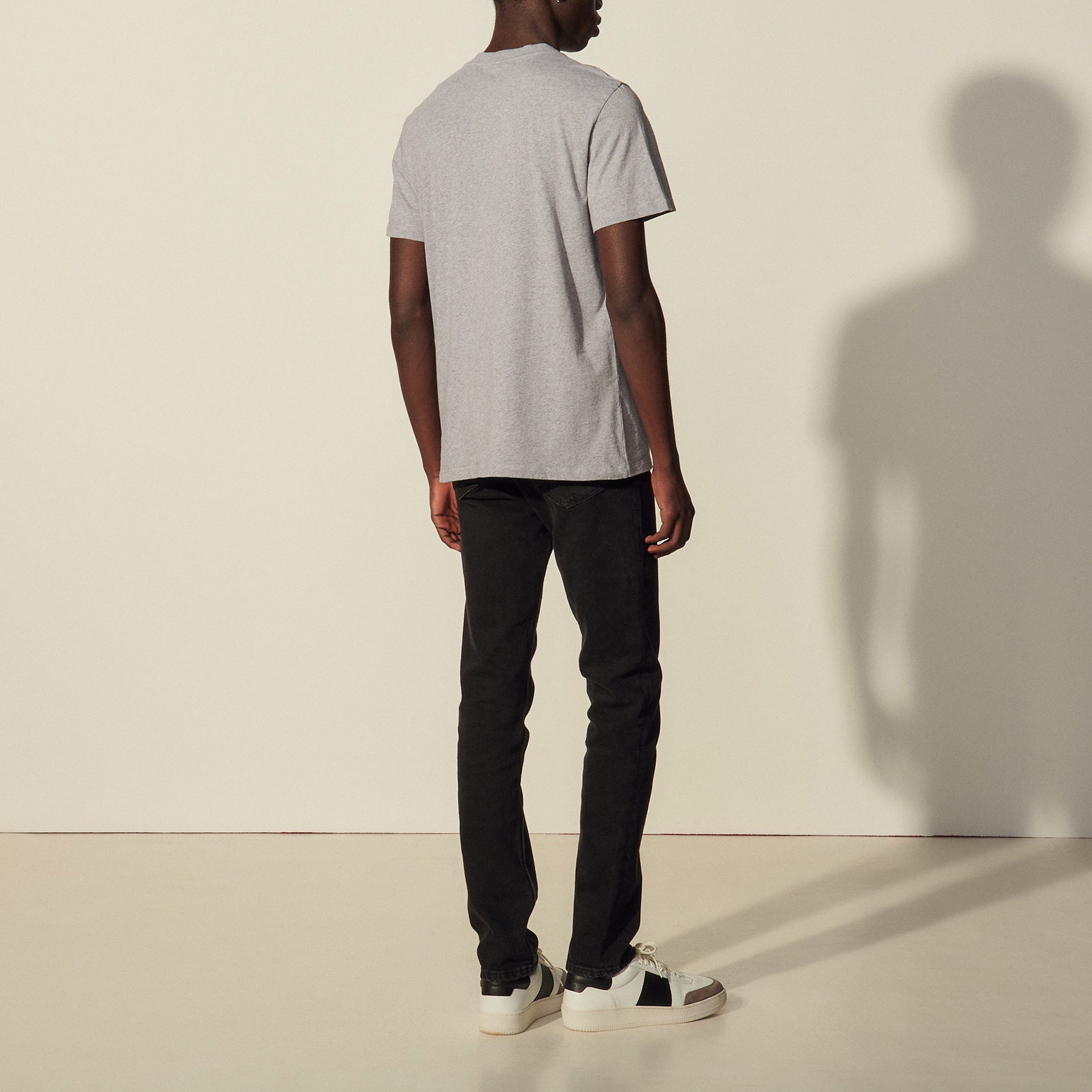 T-shirt en coton avec flocage Sandro seconde main